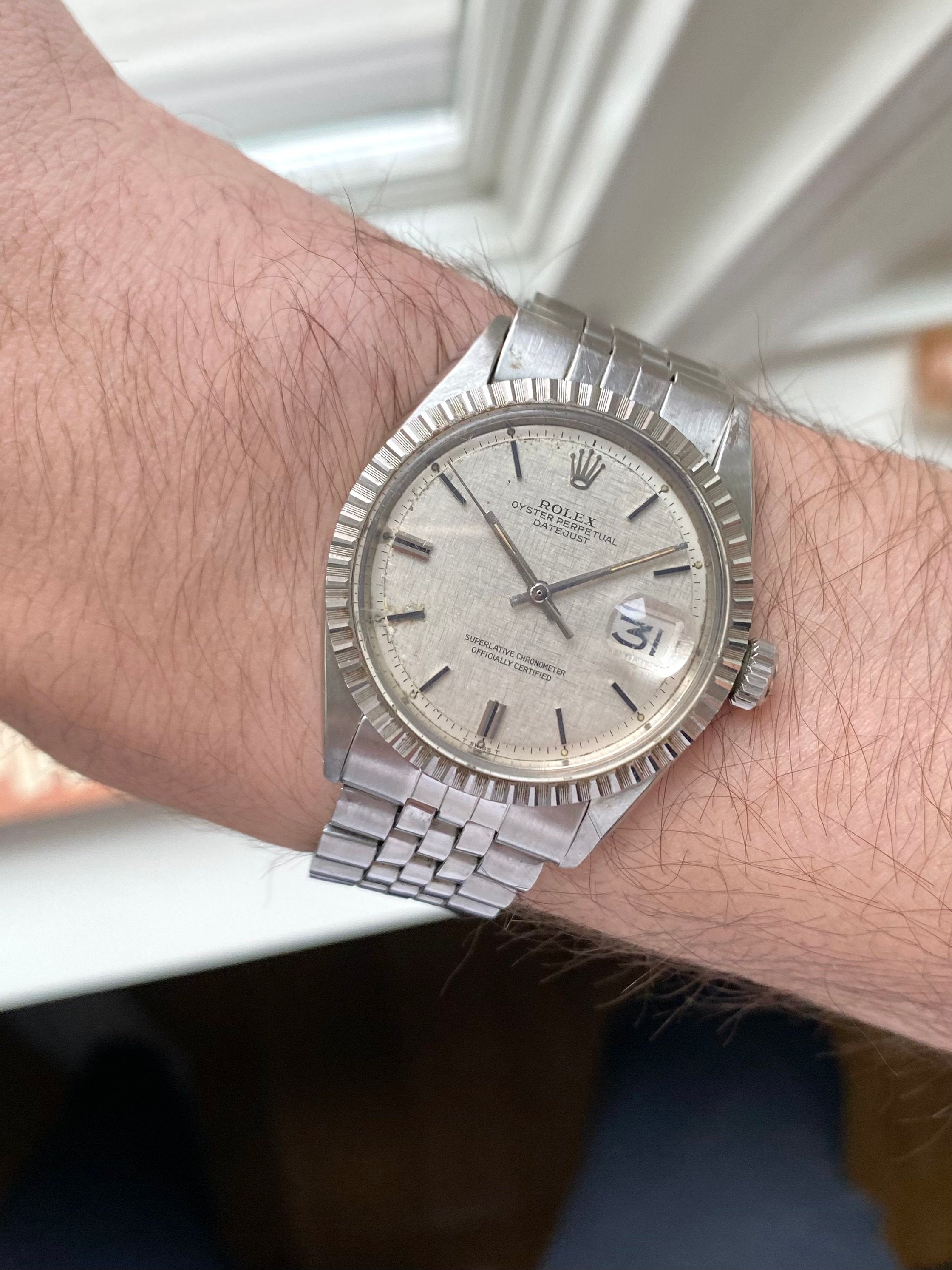 Rolex Datejust 1603 - Linen