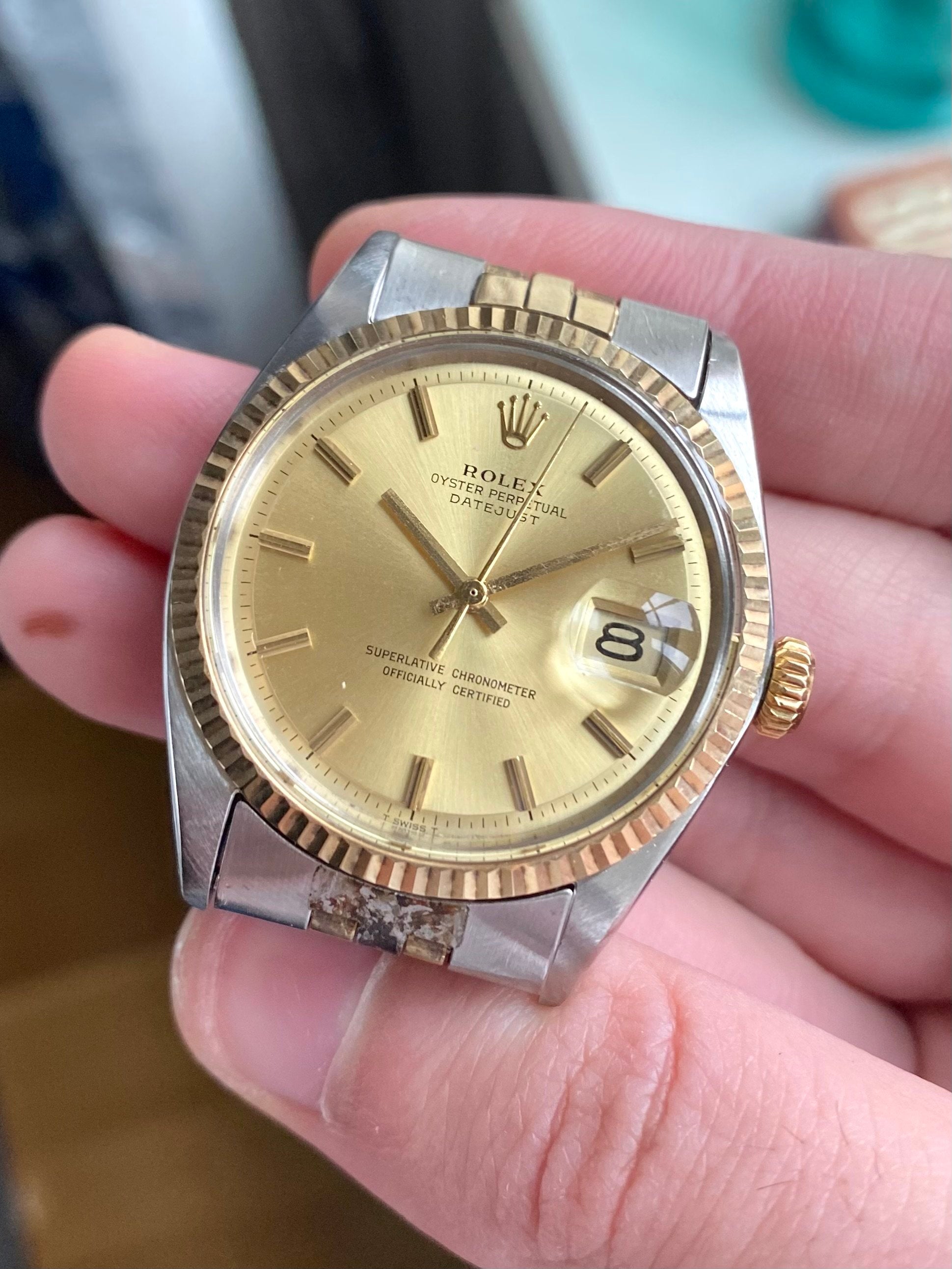 Rolex Datejust 1601 - Champagne