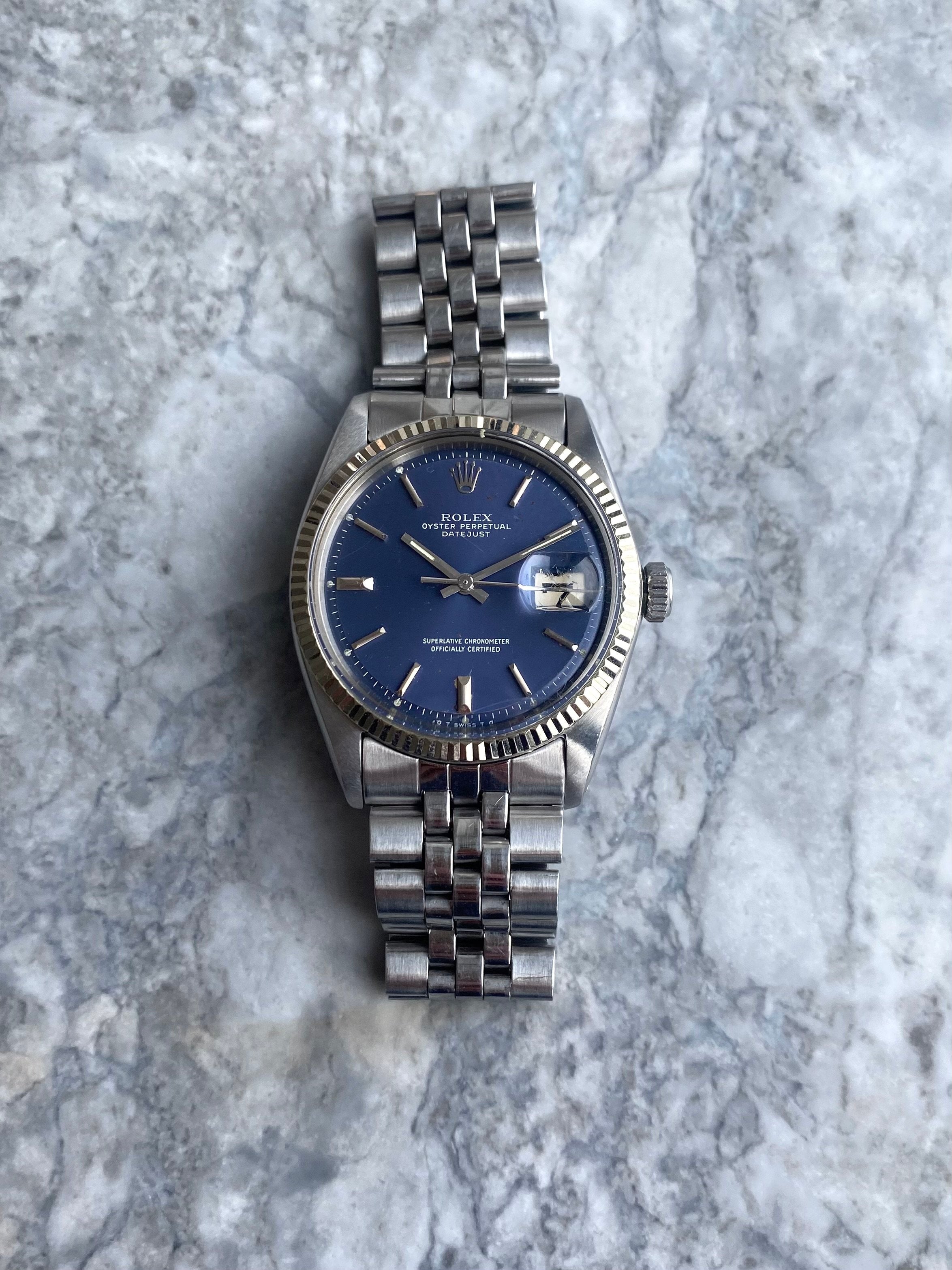 Rolex Datejust 1601 - Blue Sigma.