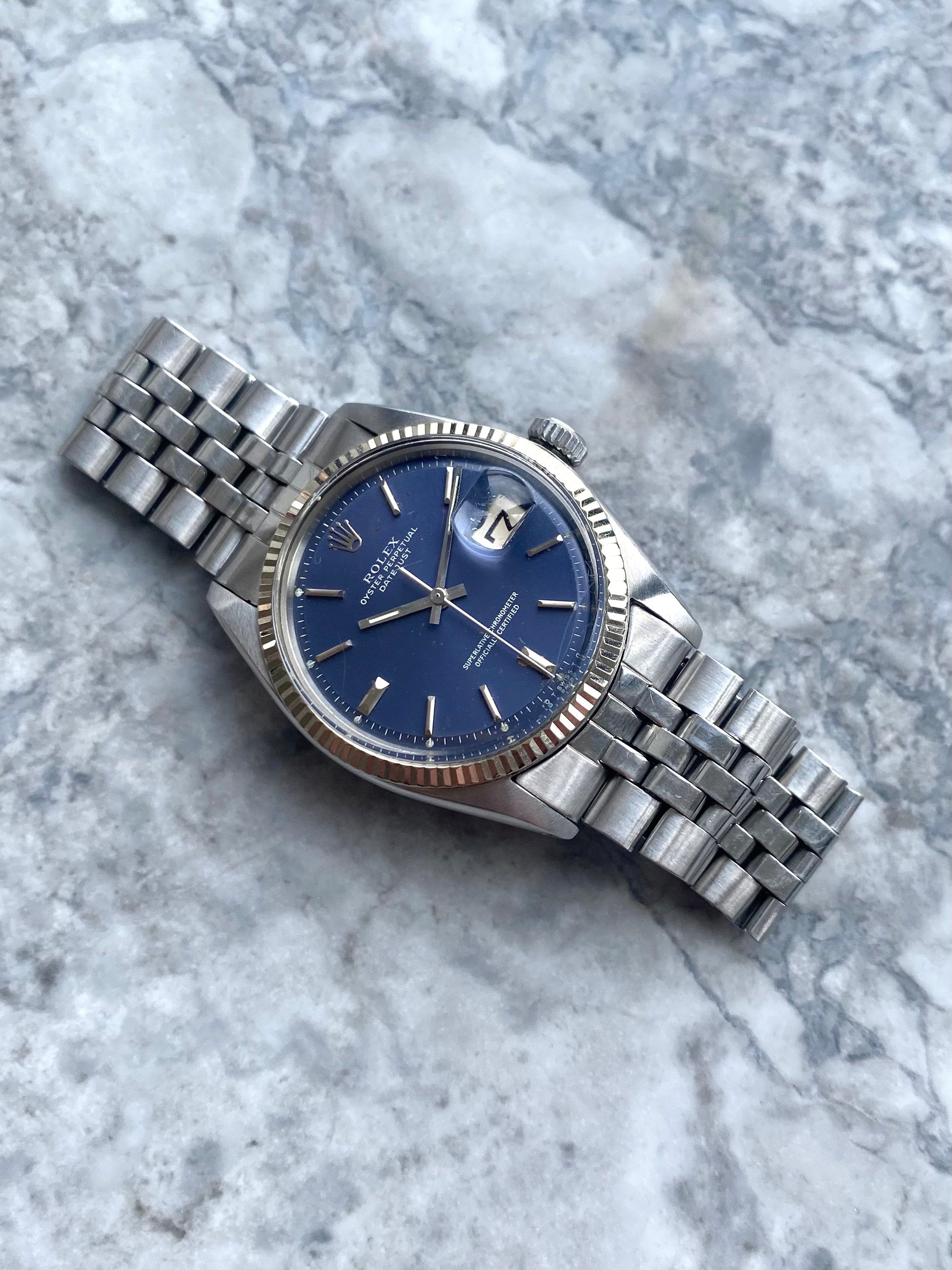 Rolex Datejust 1601 - Blue Sigma.