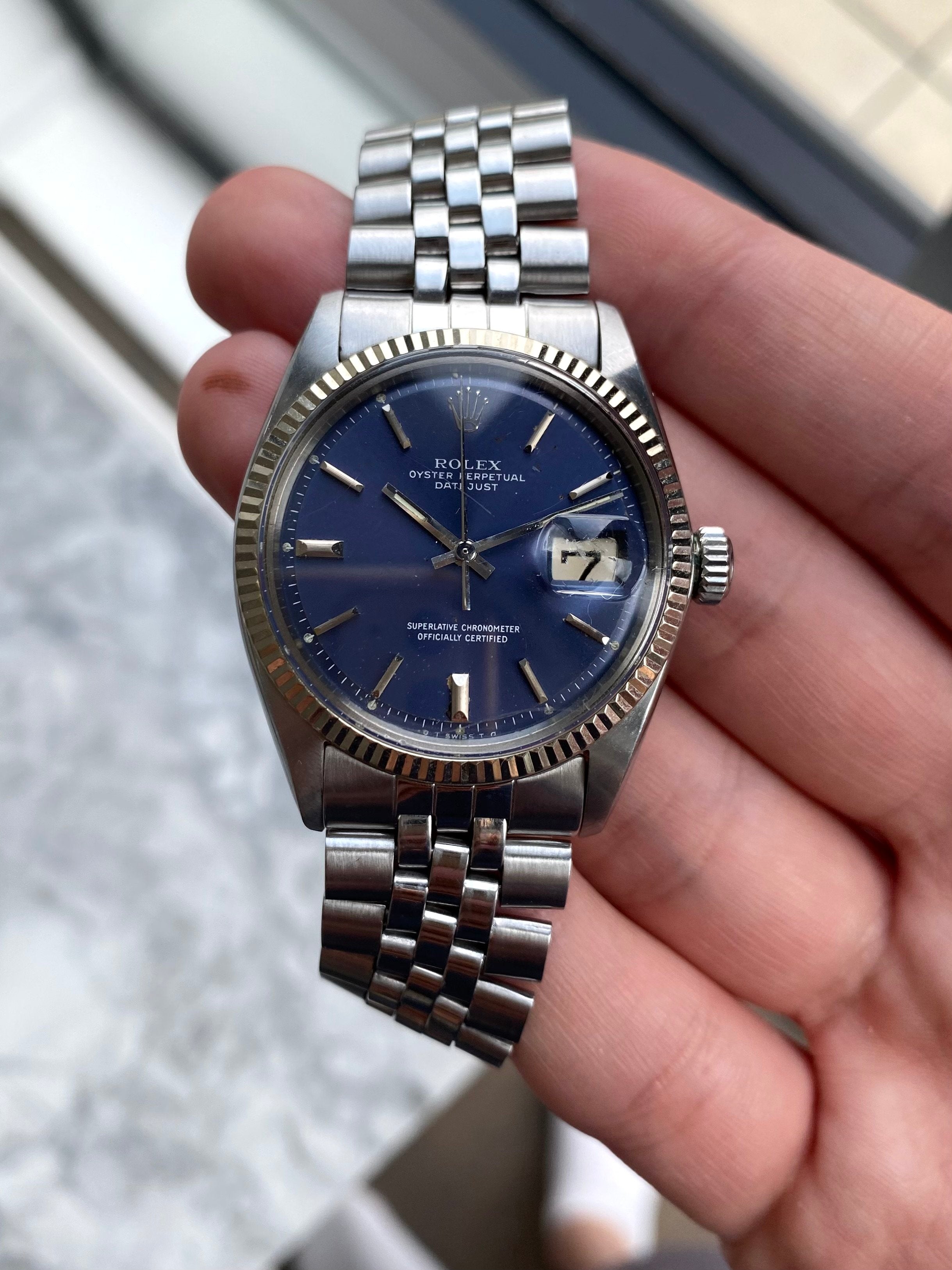 Rolex Datejust 1601 - Blue Sigma.