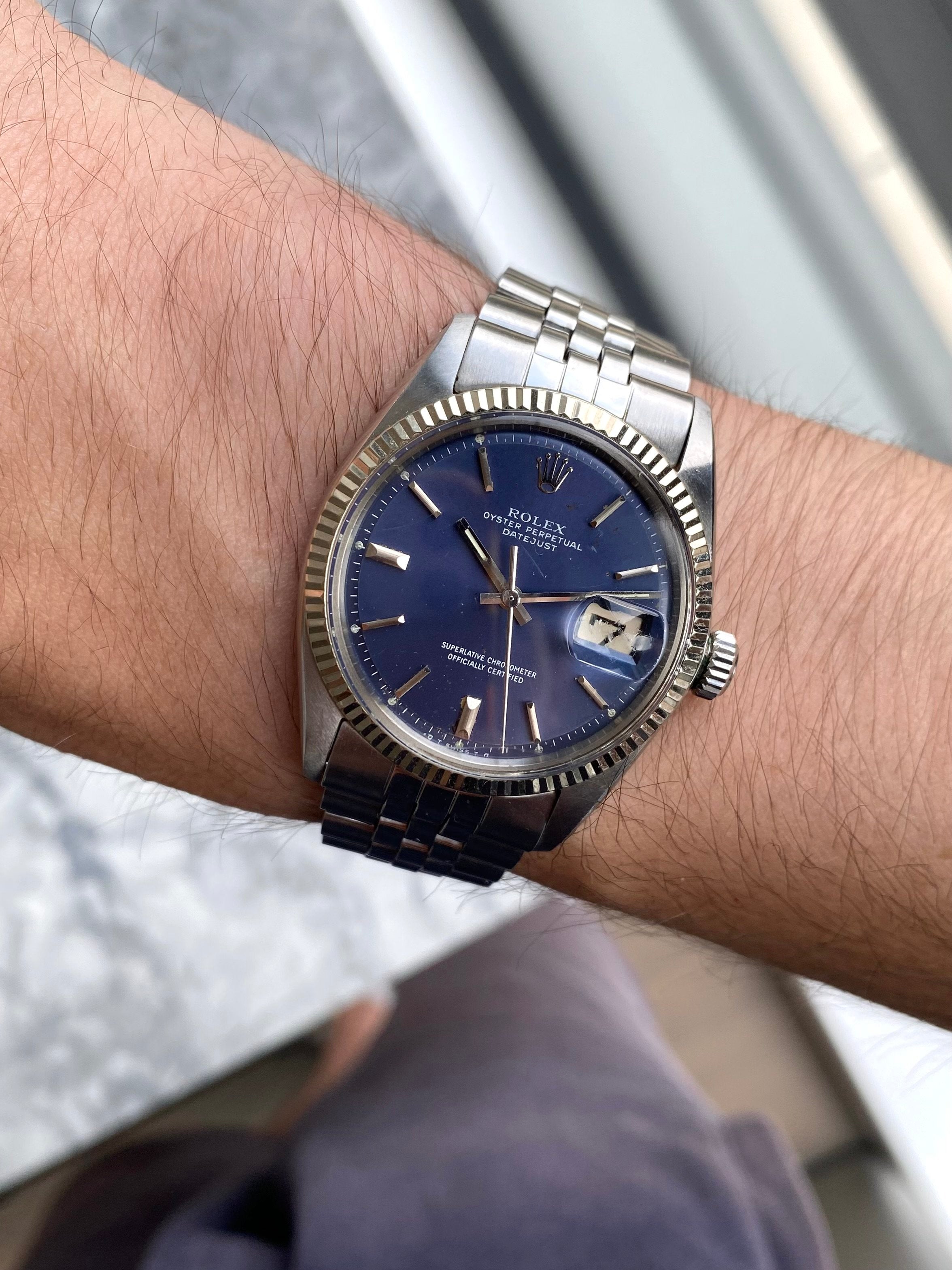 Rolex Datejust 1601 - Blue Sigma.