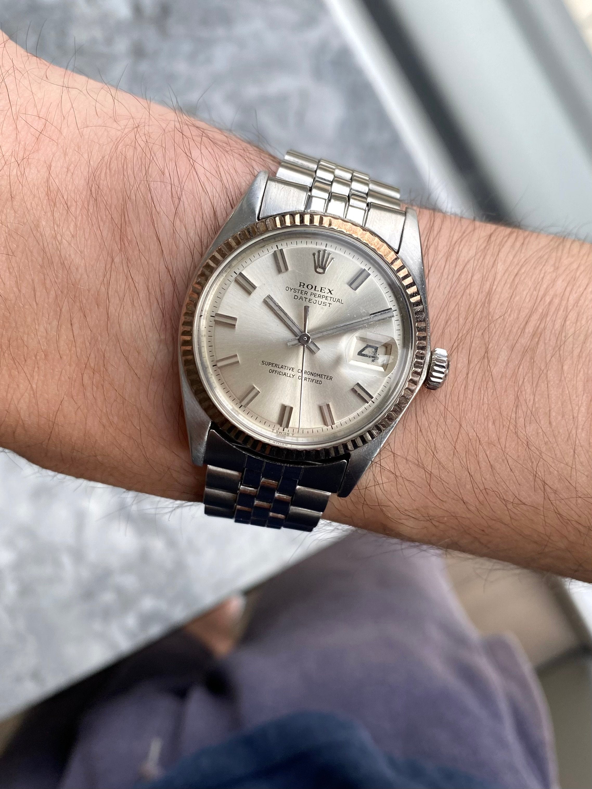 Rolex Datejust 1601 - Wideboy.