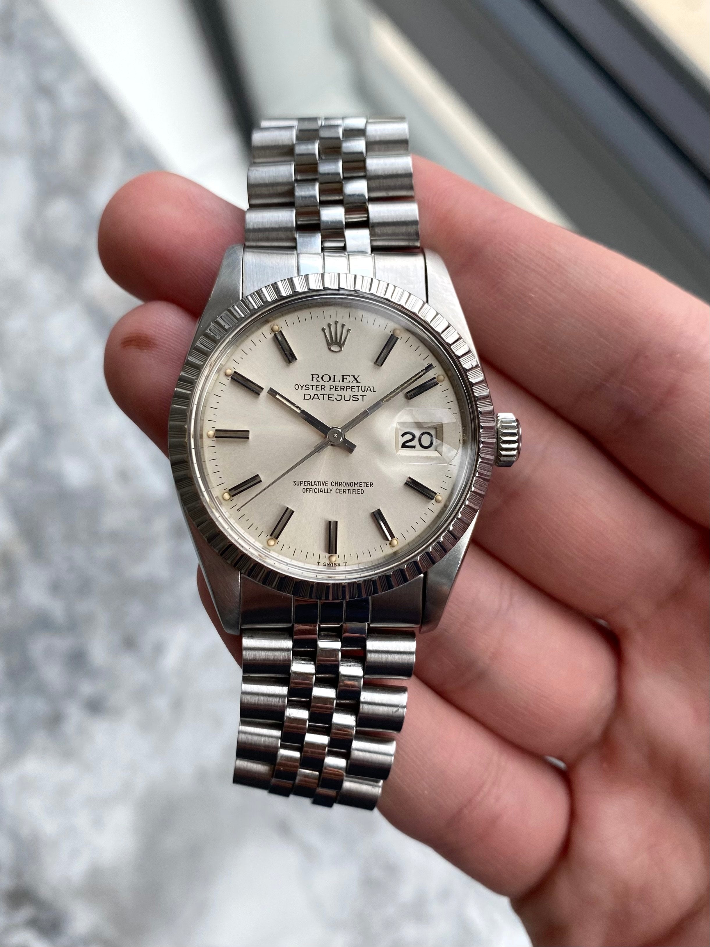 Rolex Datejust 16030 - Silver.