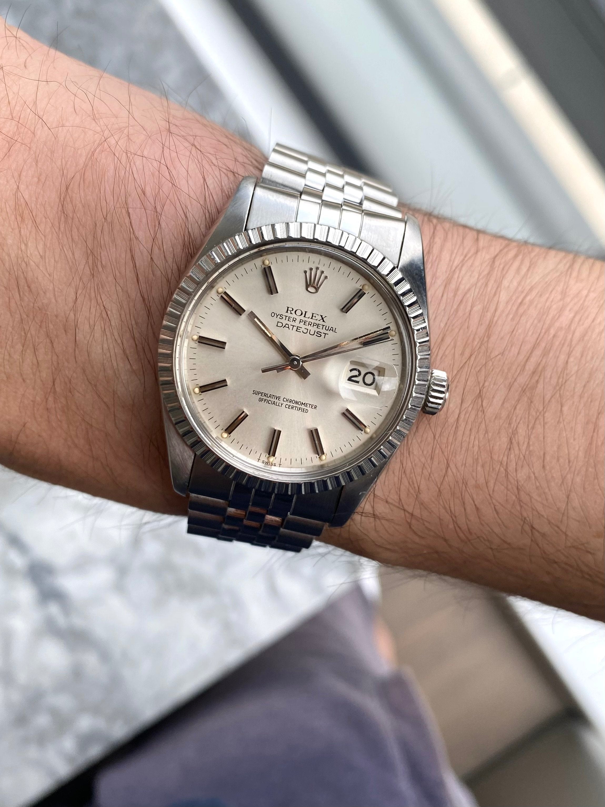 Rolex Datejust 16030 - Silver.