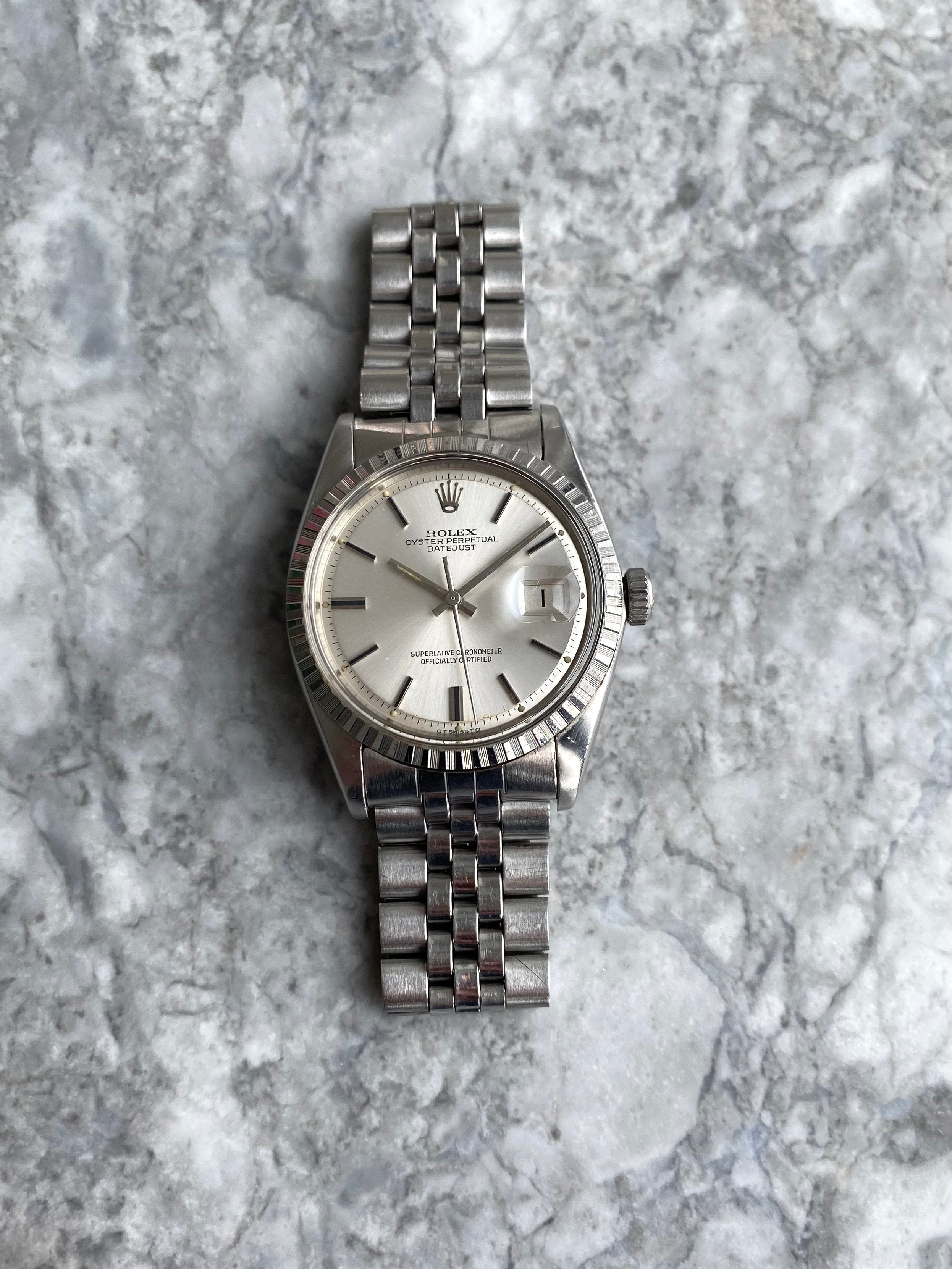 Rolex Datejust 1603 - Silver Sigma.