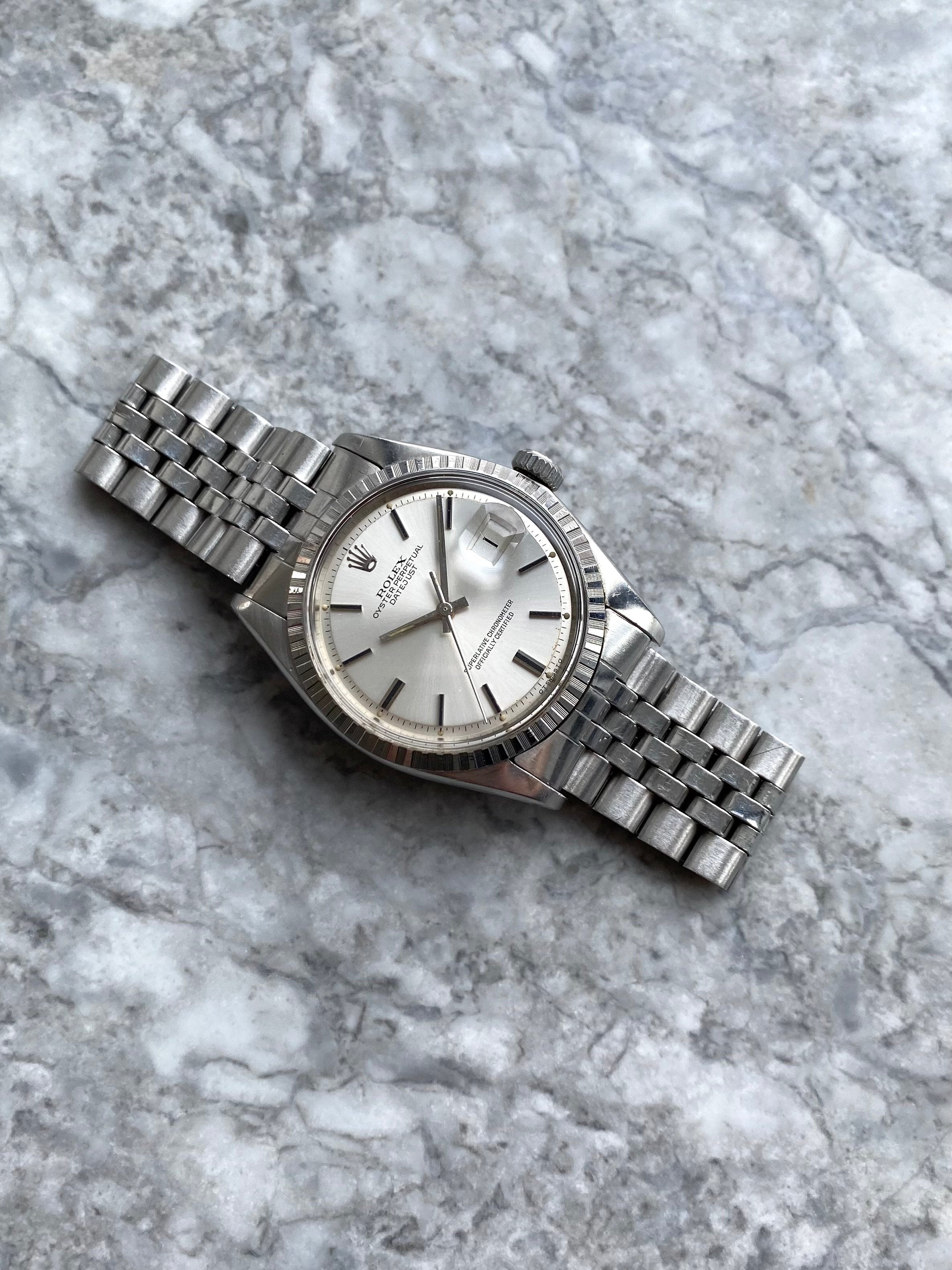 Rolex Datejust 1603 - Silver Sigma.