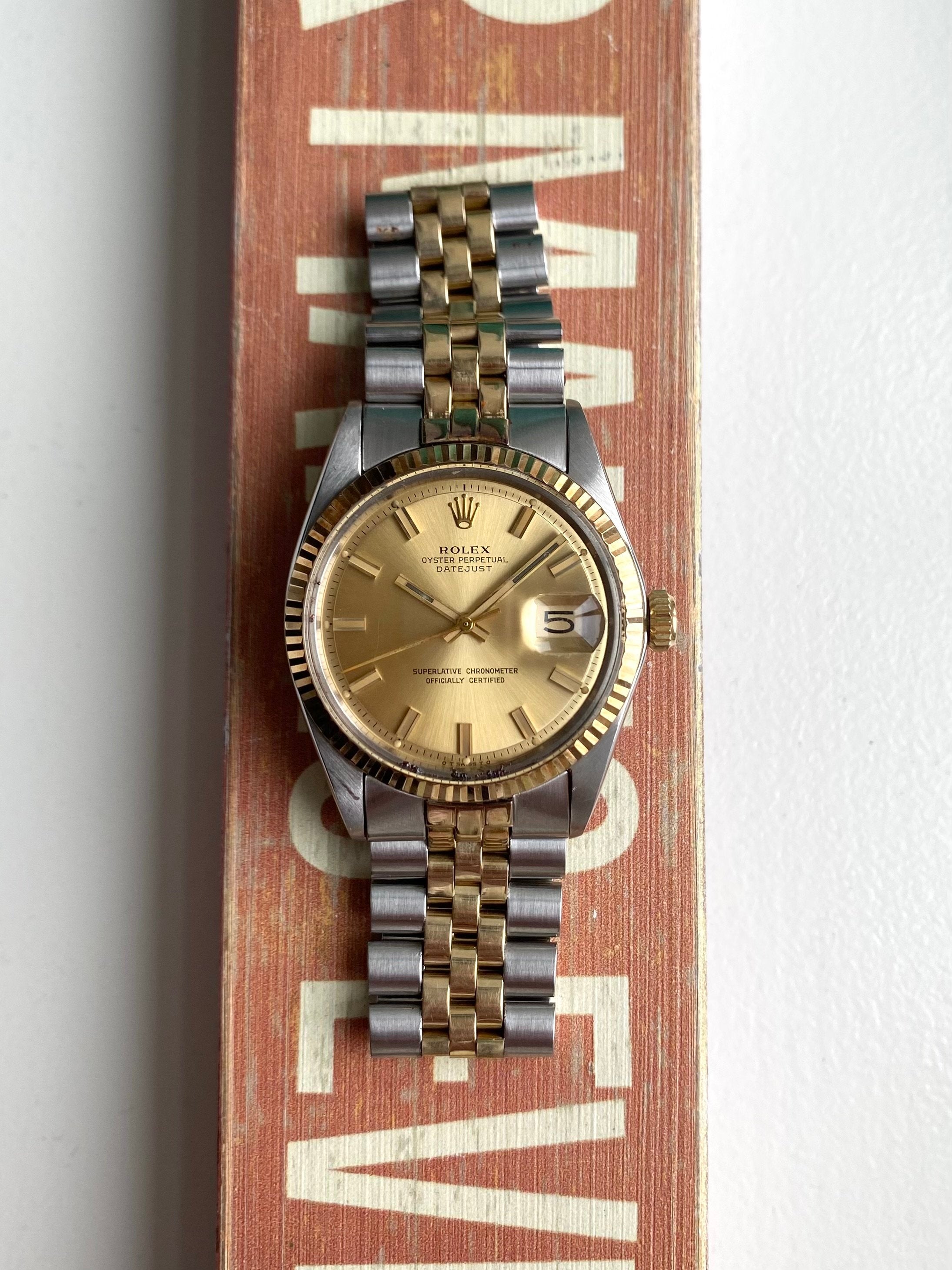 Rolex Datejust 1601 - Two Tone Wideboy