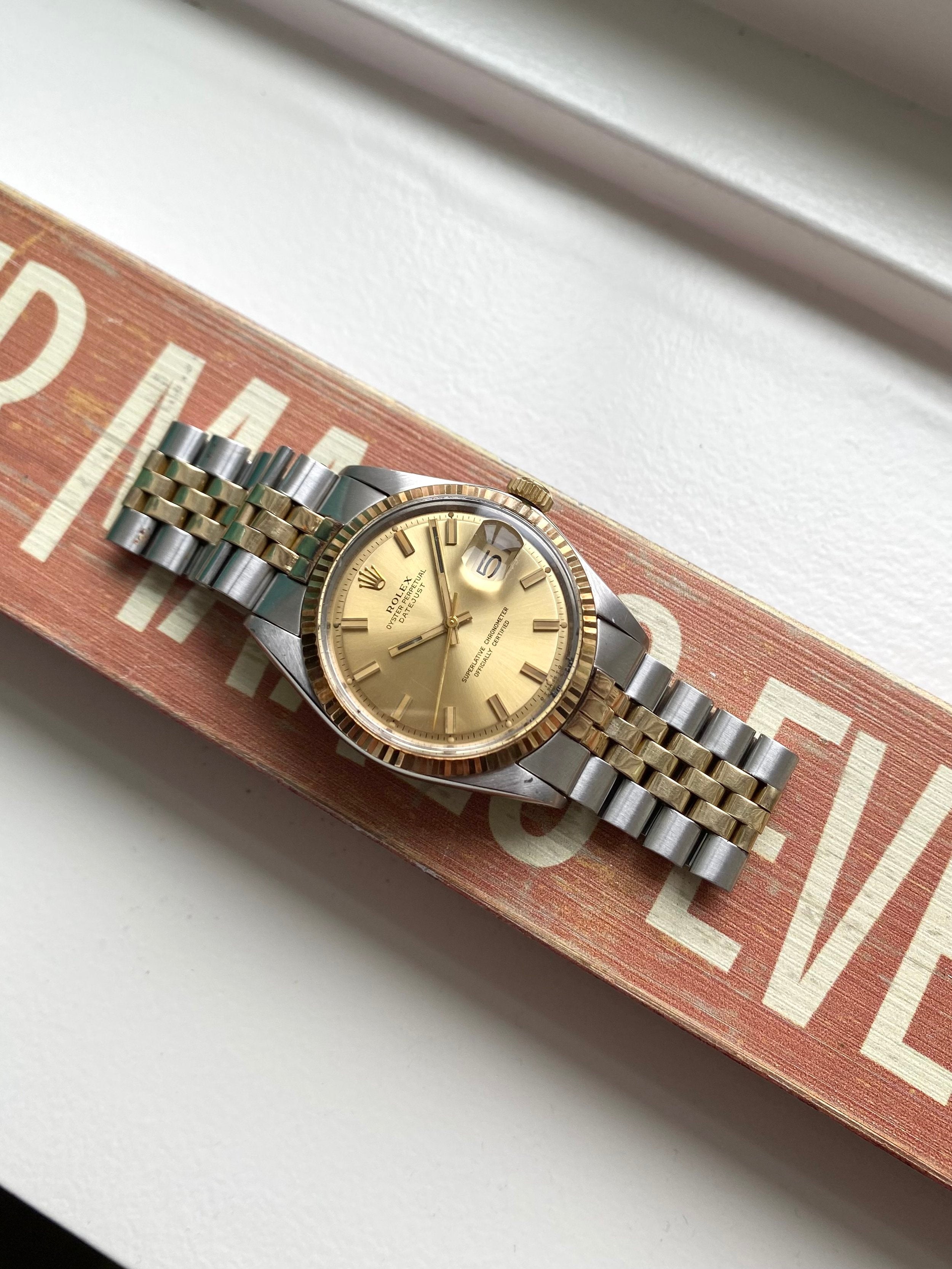 Rolex Datejust 1601 - Two Tone Wideboy