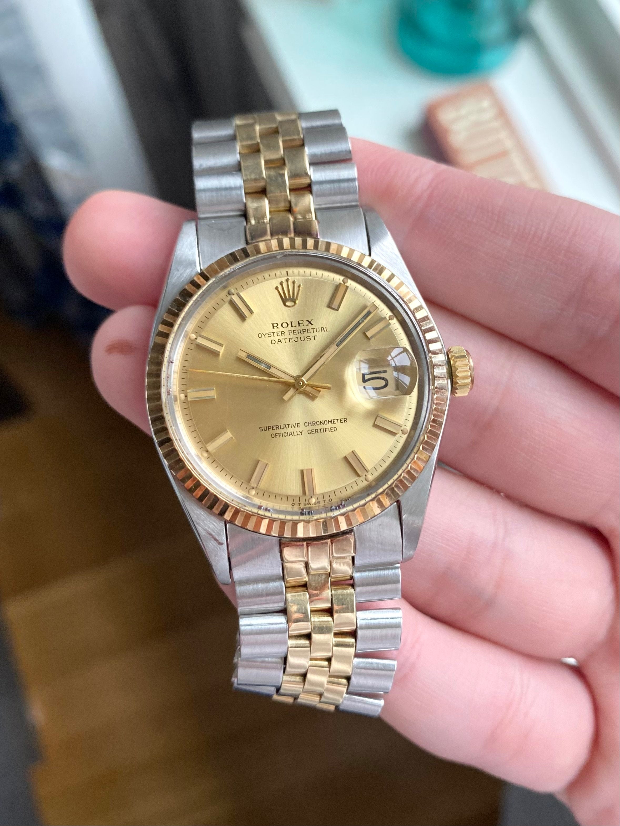 Rolex Datejust 1601 - Two Tone Wideboy