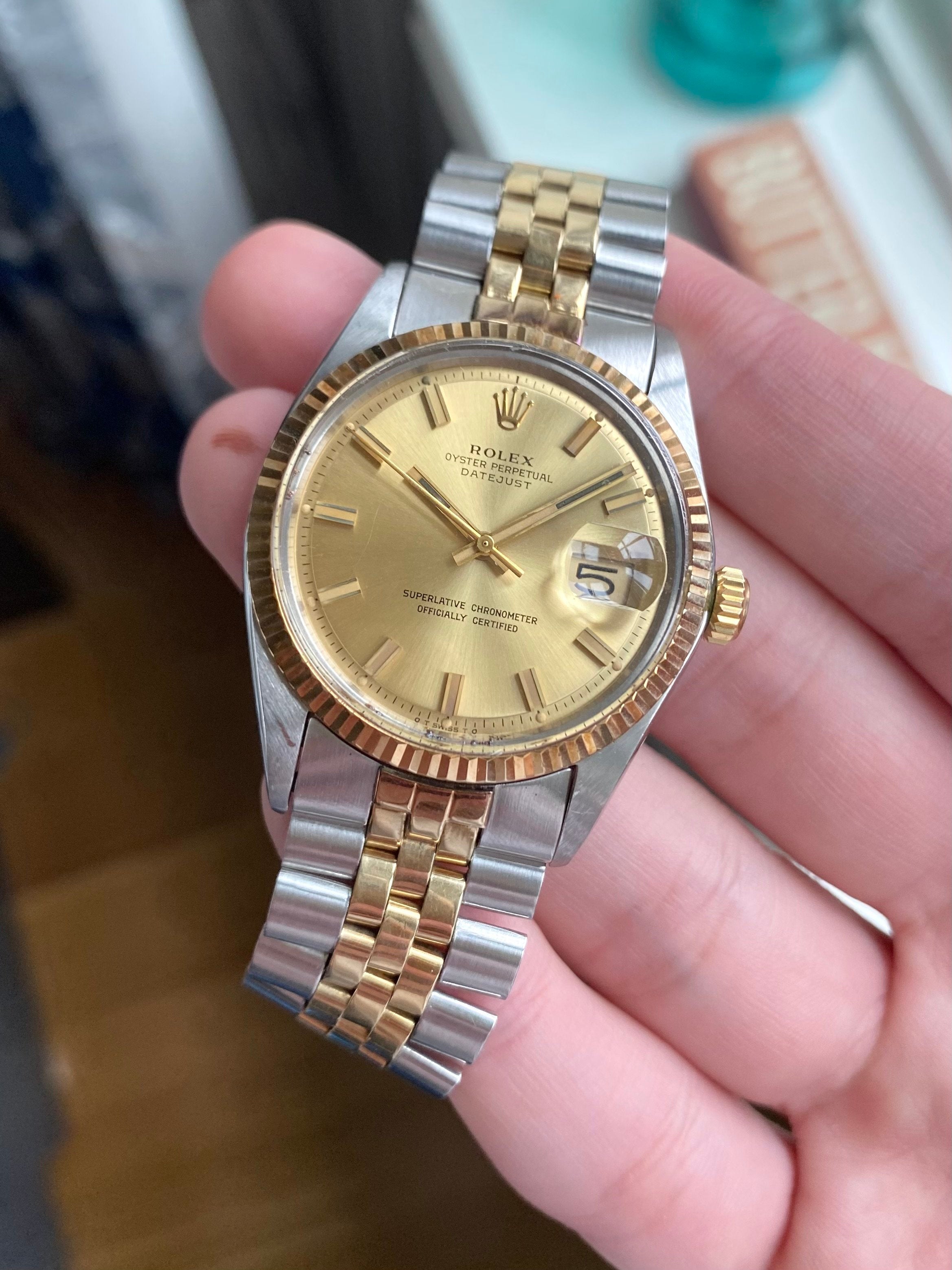 Rolex Datejust 1601 - Two Tone Wideboy