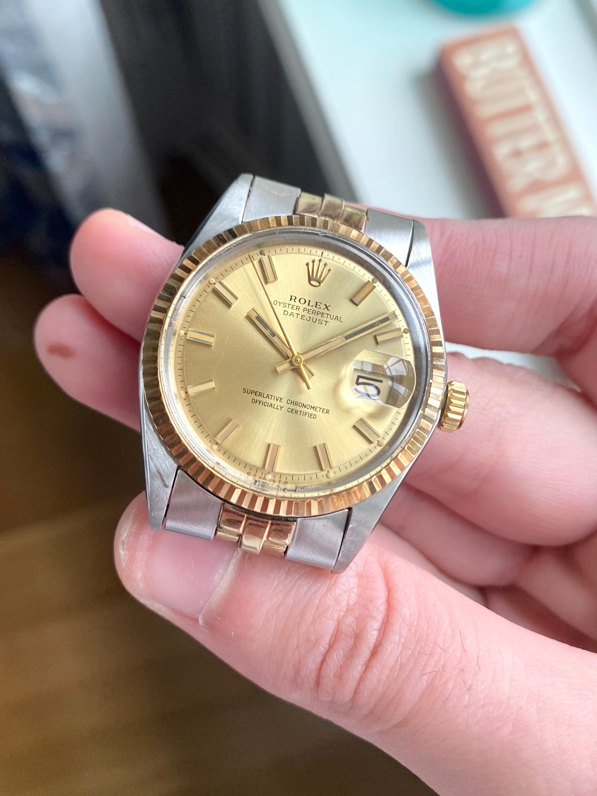 Rolex Datejust 1601 - Two Tone Wideboy