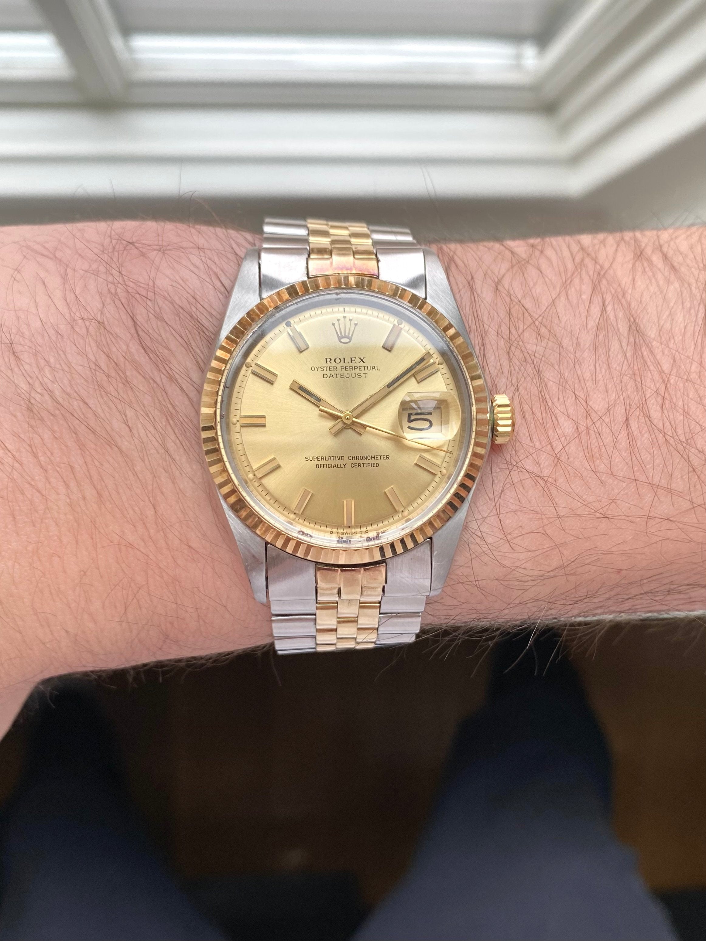 Rolex Datejust 1601 - Two Tone Wideboy