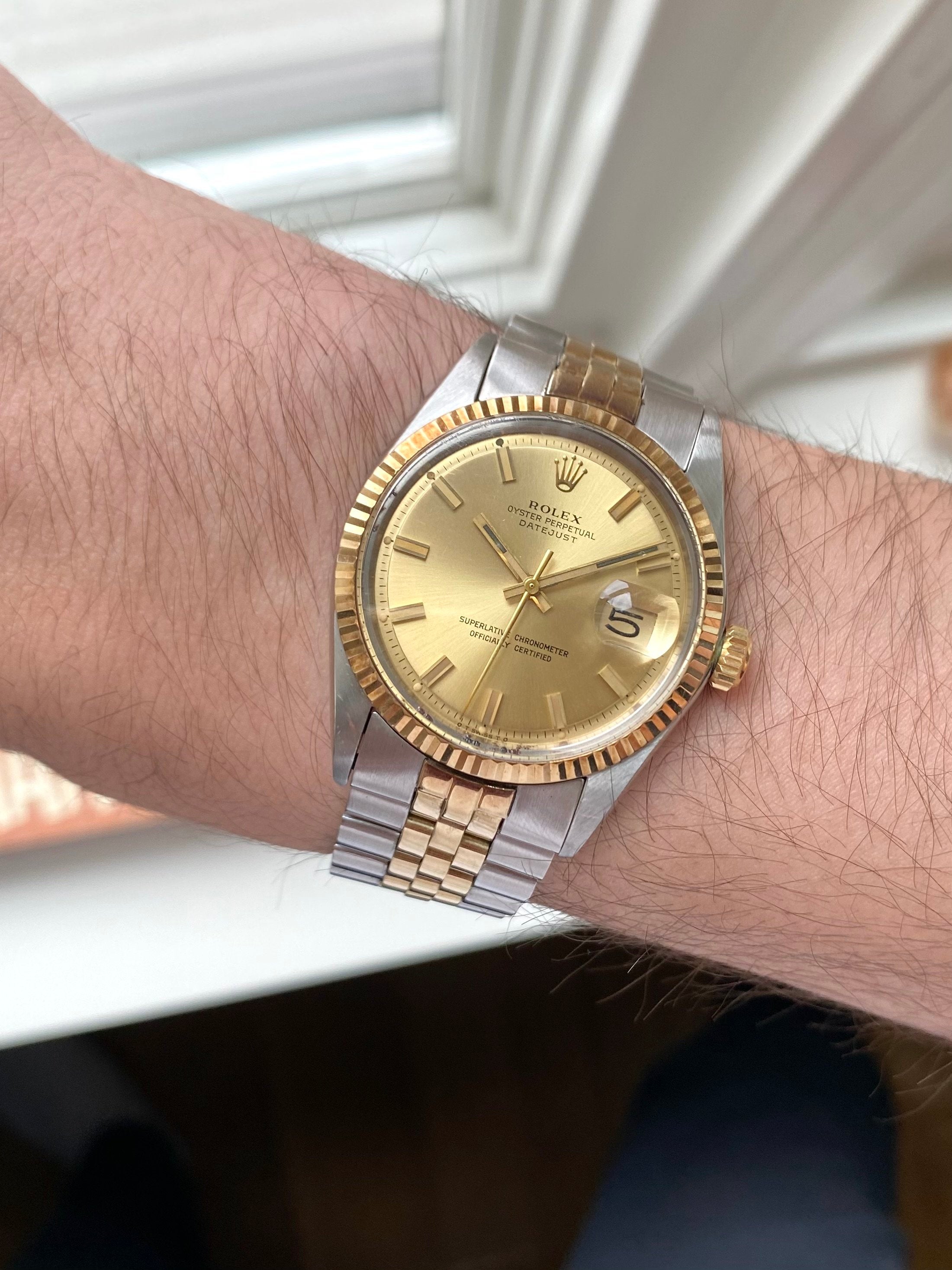 Rolex Datejust 1601 - Two Tone Wideboy