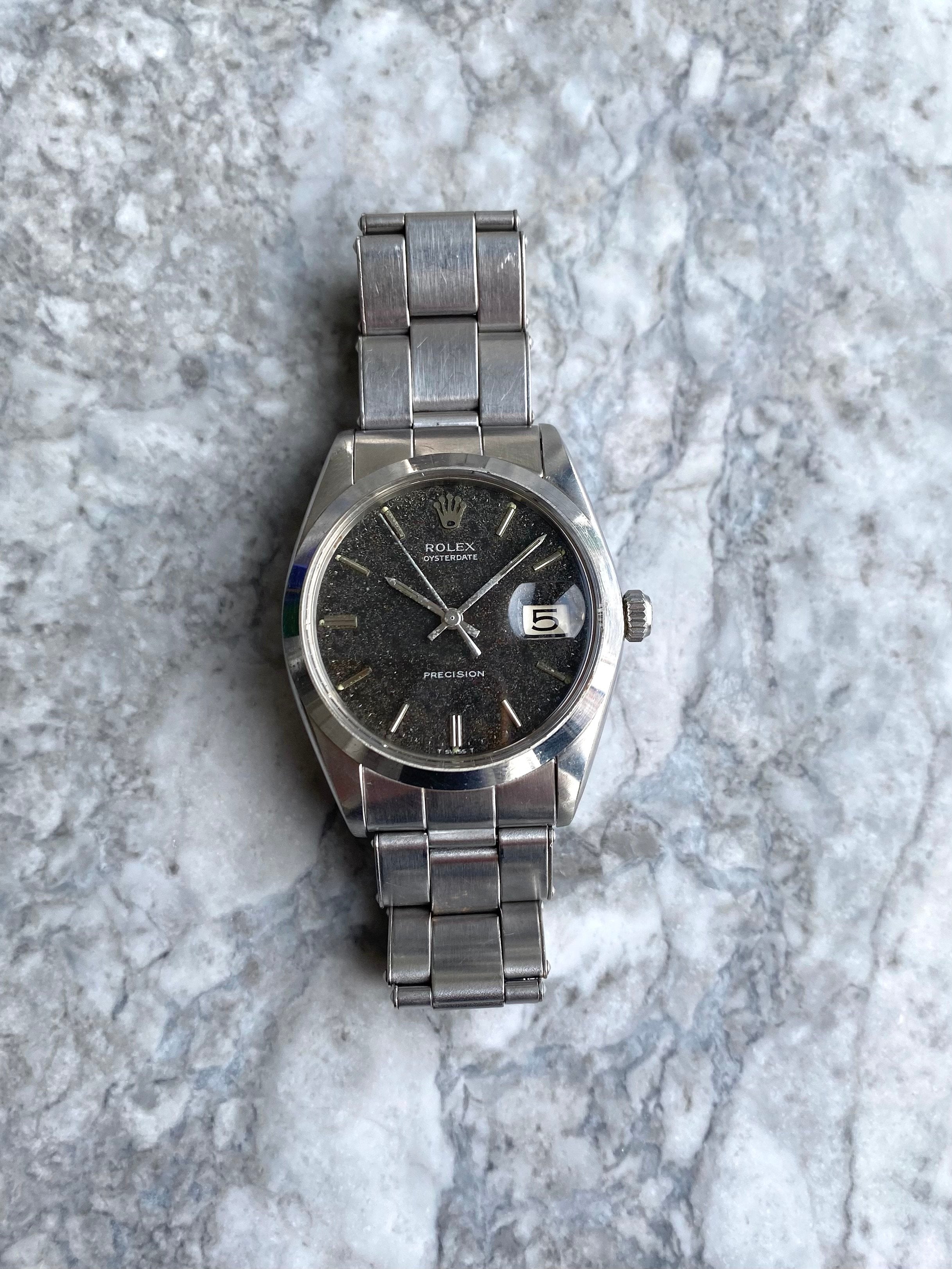 Rolex Precision 6694 - Black Patina.