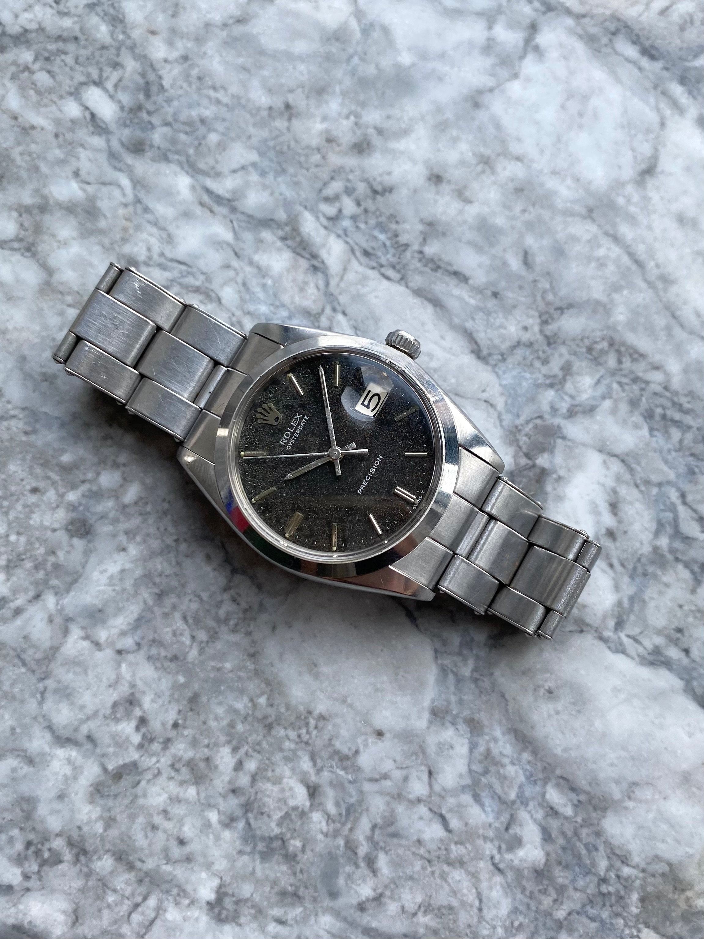 Rolex Precision 6694 - Black Patina.