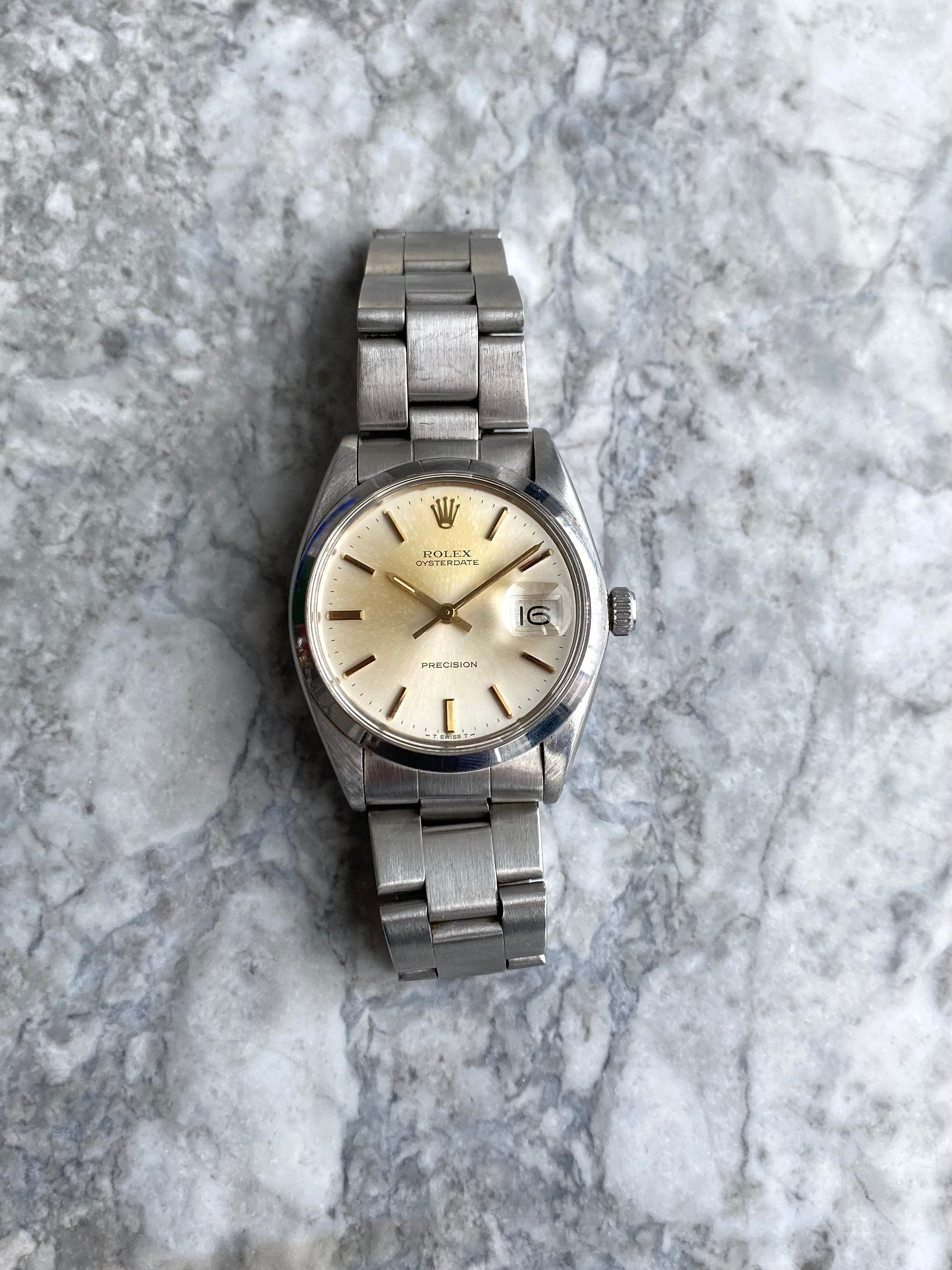 Rolex Precision 6694 - Silver Patina.