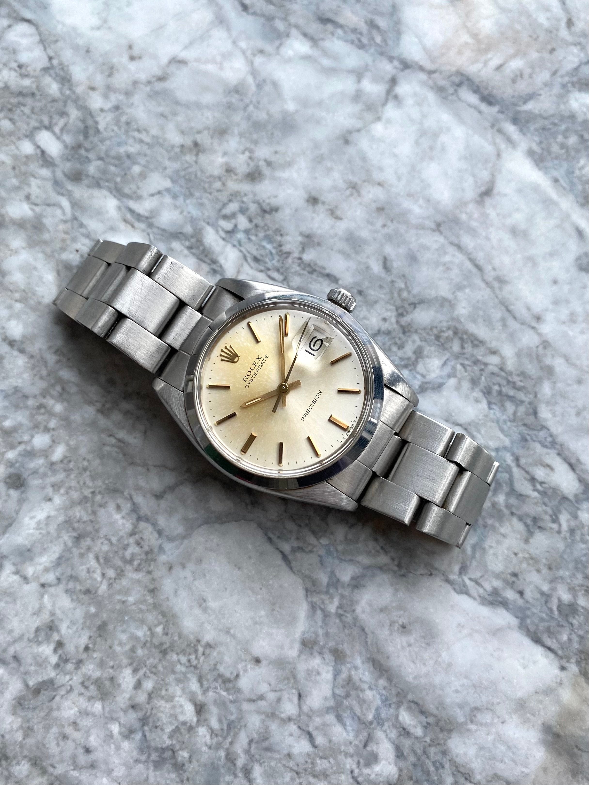 Rolex Precision 6694 - Silver Patina.