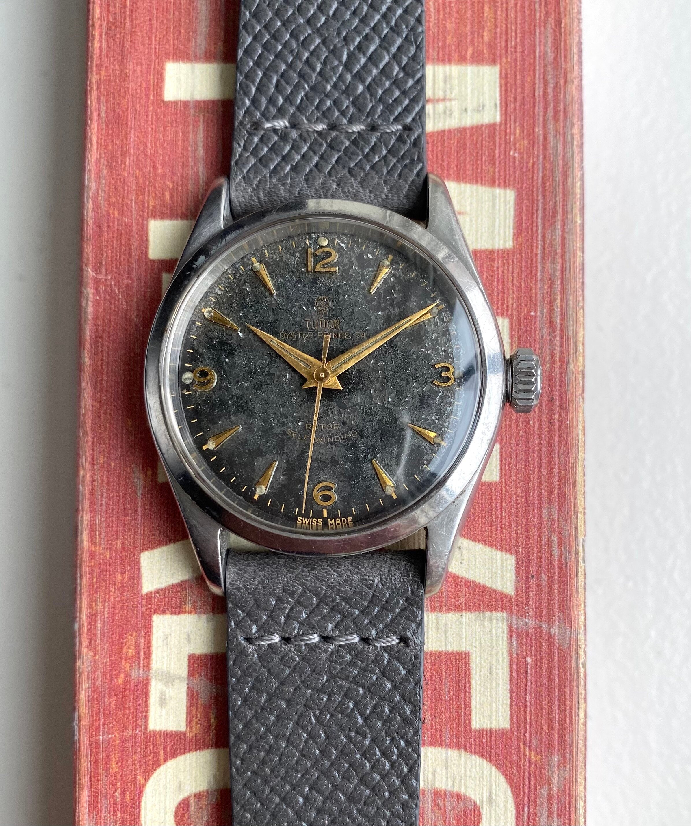 Tudor Oysterprince — Black "Porcelain" Dial