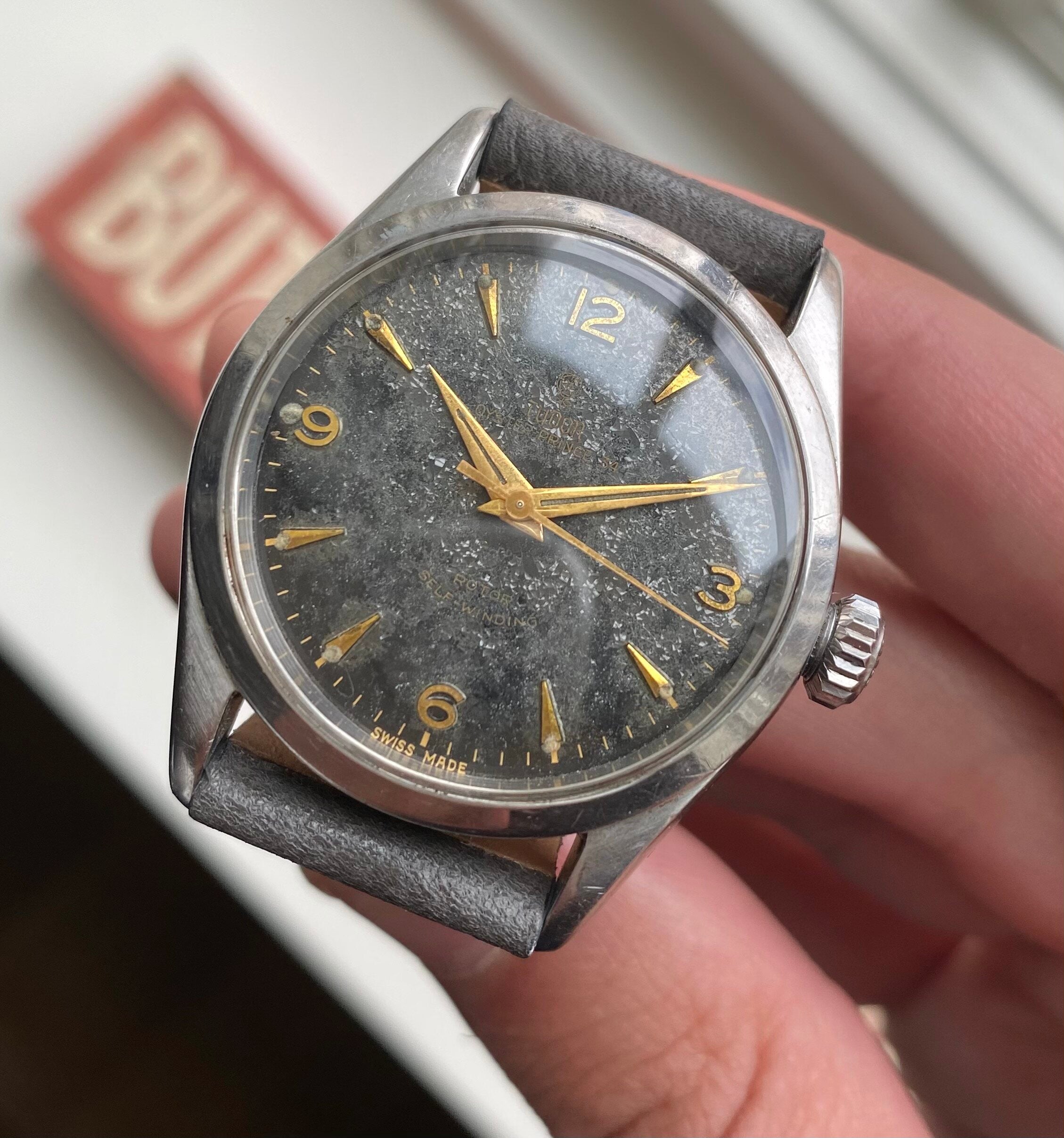 Tudor Oysterprince — Black "Porcelain" Dial