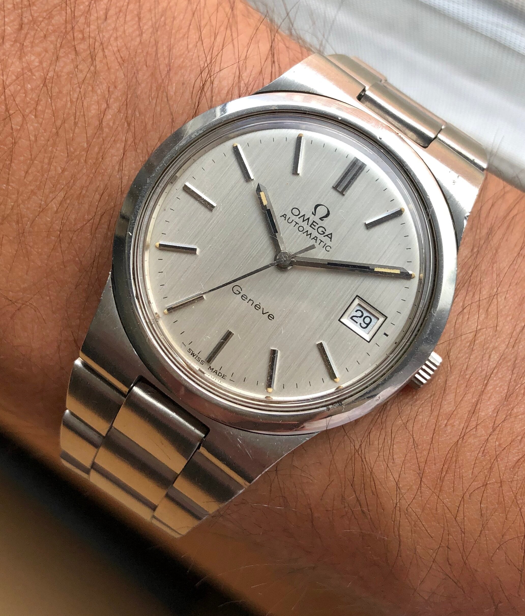 Omega Geneve — Integrated Bracelet