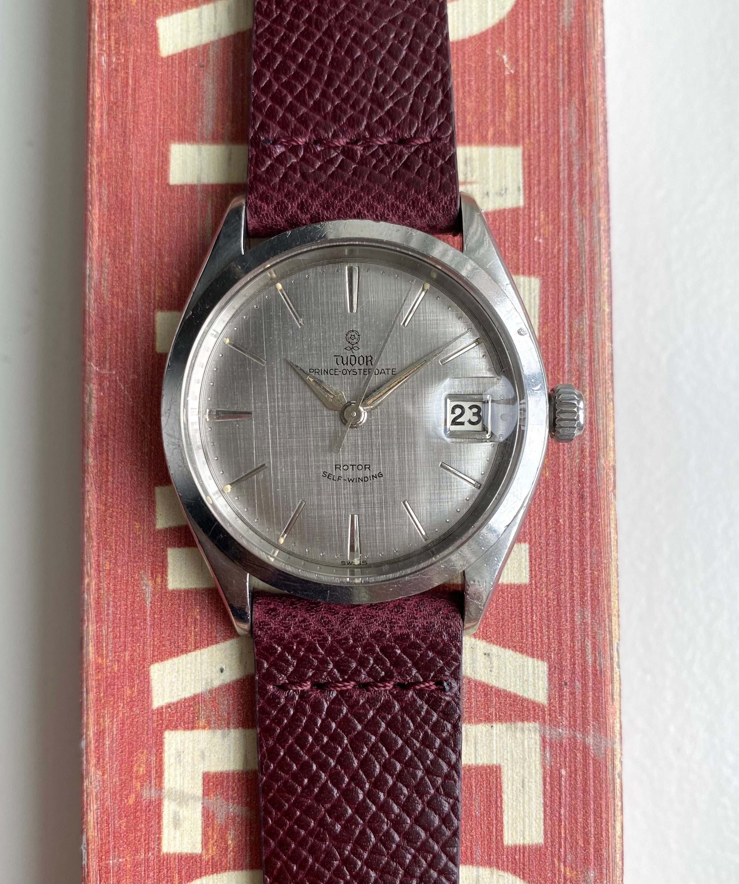 Tudor Prince Oysterdate — Silver Linen Dial