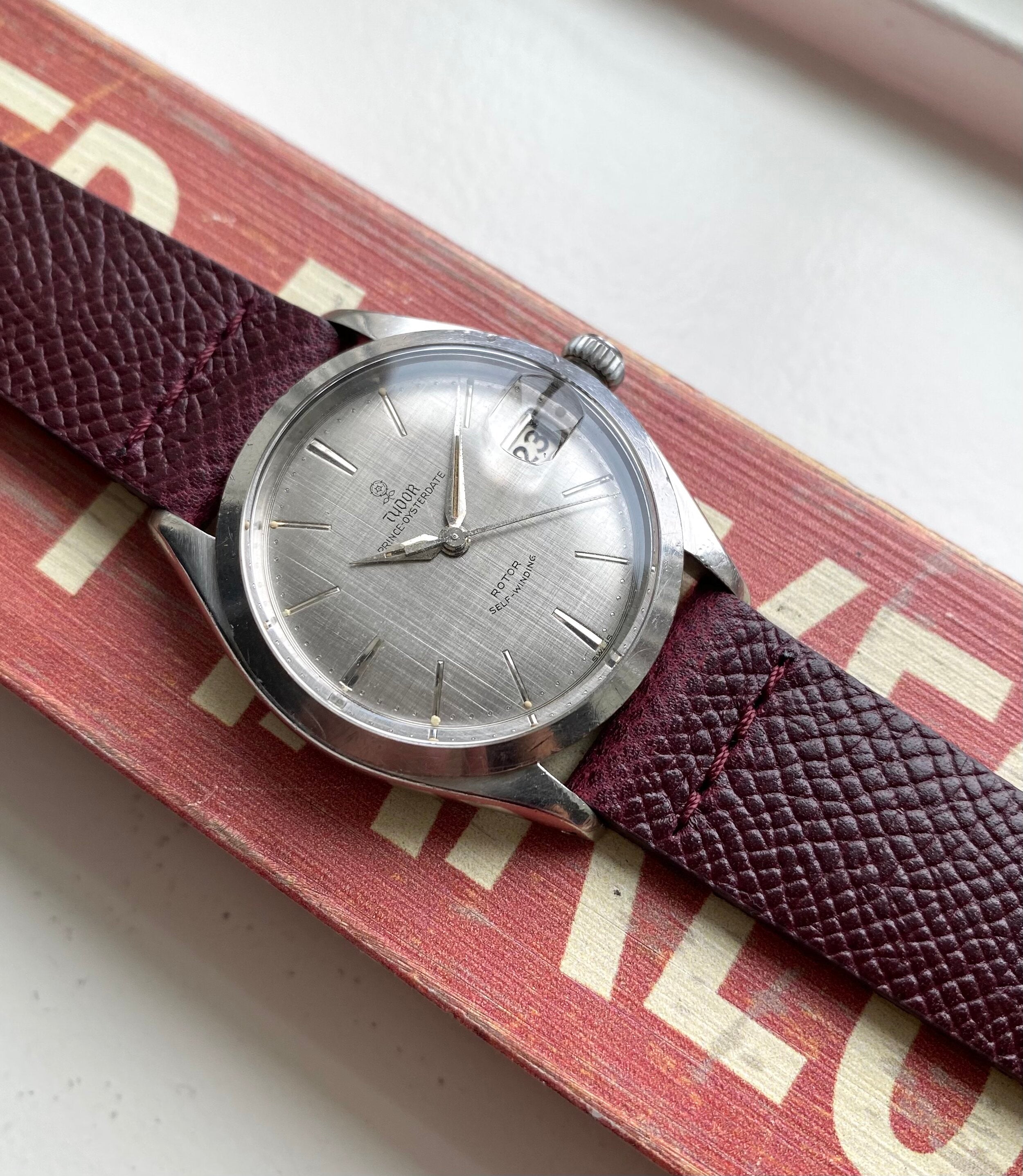 Tudor Prince Oysterdate — Silver Linen Dial