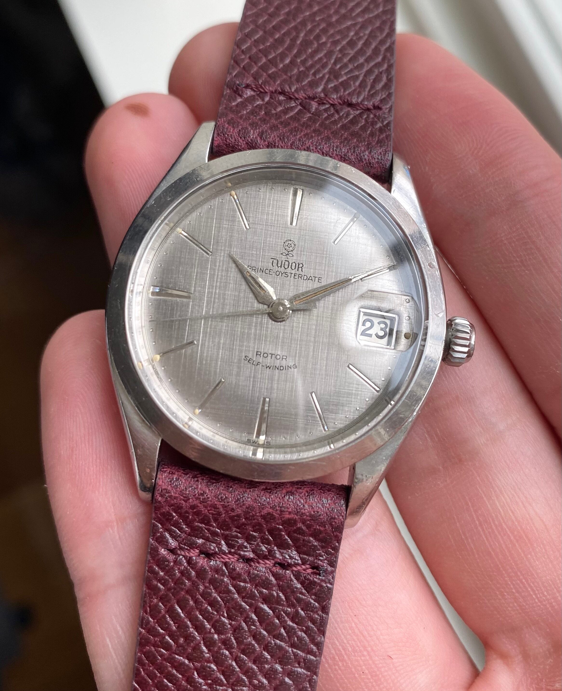 Tudor Prince Oysterdate — Silver Linen Dial