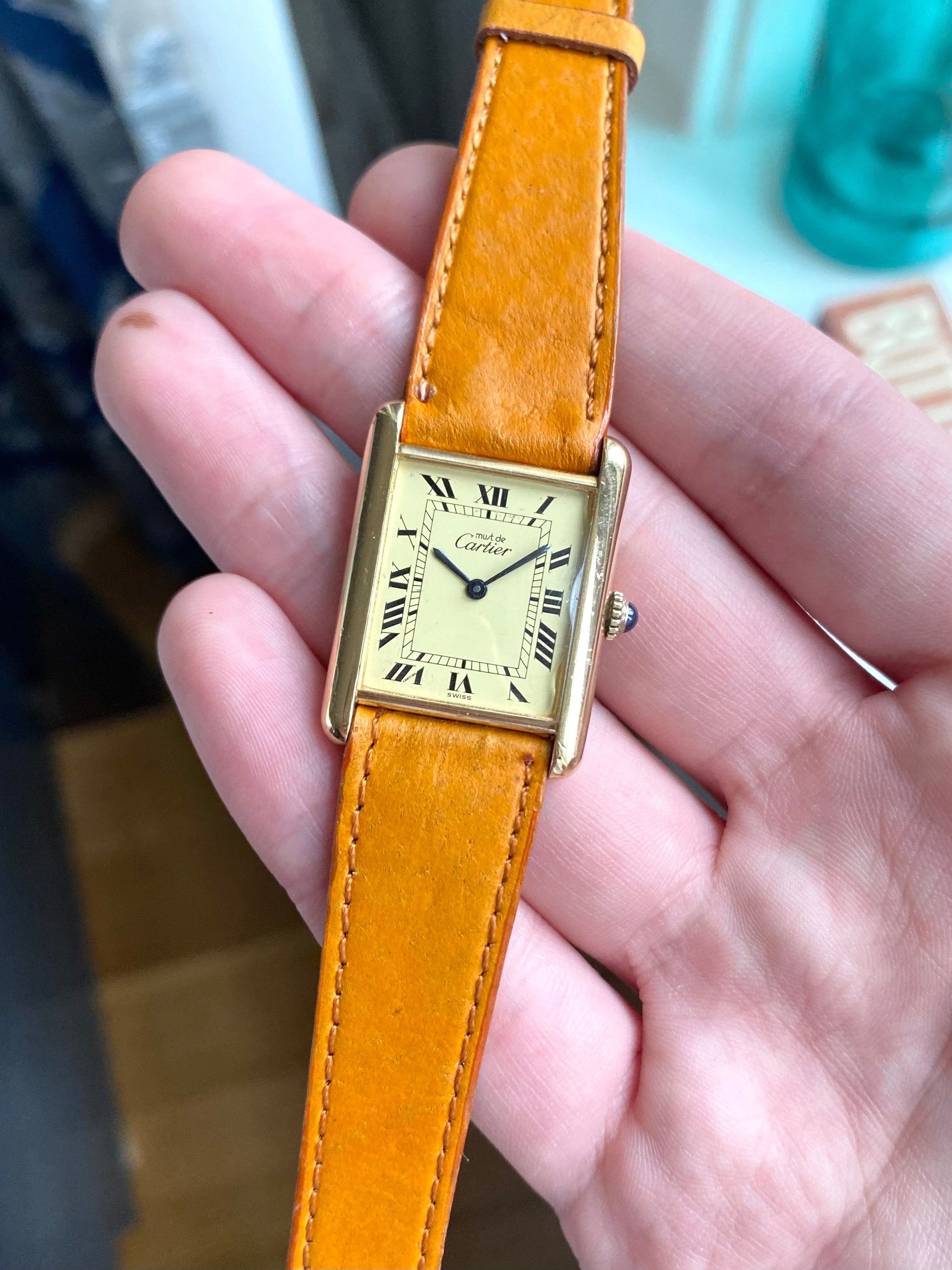 Must de Cartier - Lemon Roman Numerals