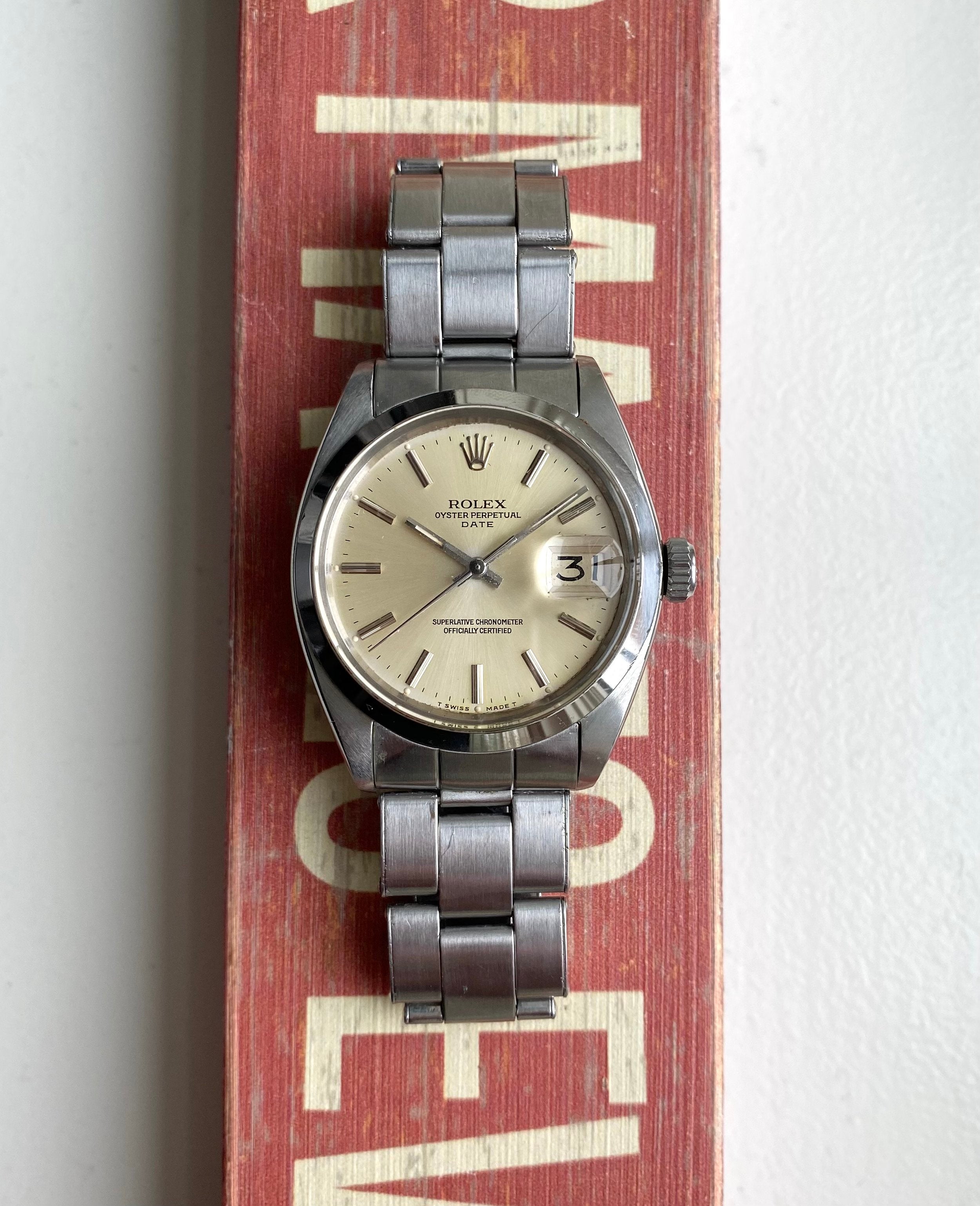 Rolex Oysterperpetual ref. 1500 — Cream Dial