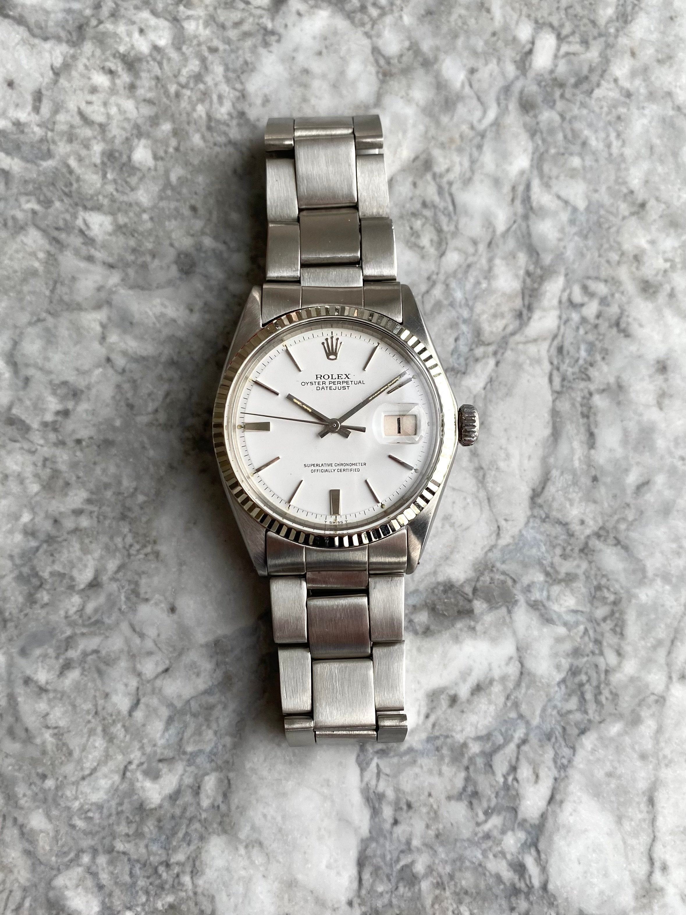 Rolex Datejust 1601 - Glossy White.