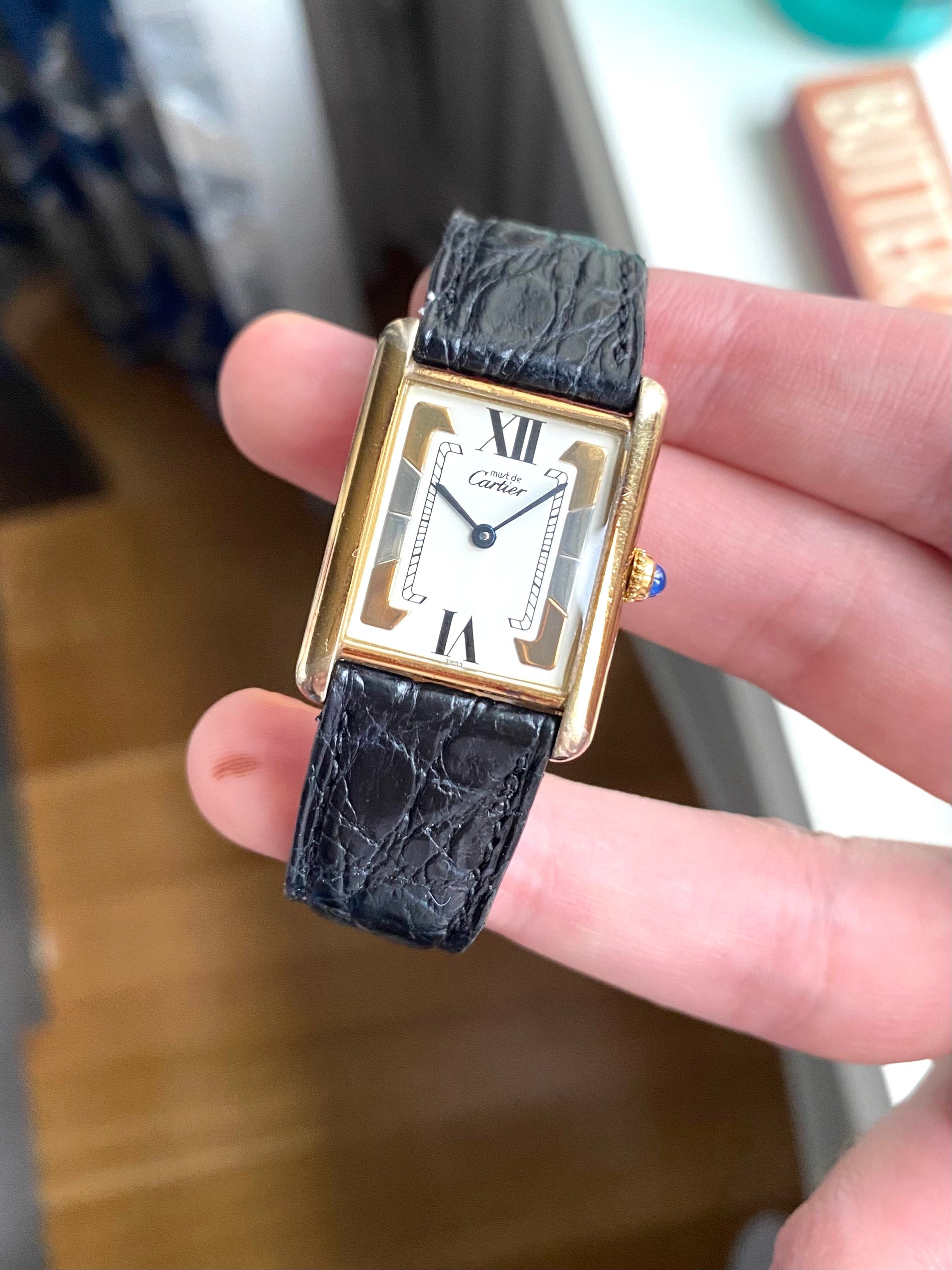 Cartier Tank - Trinity Dial w/ Box