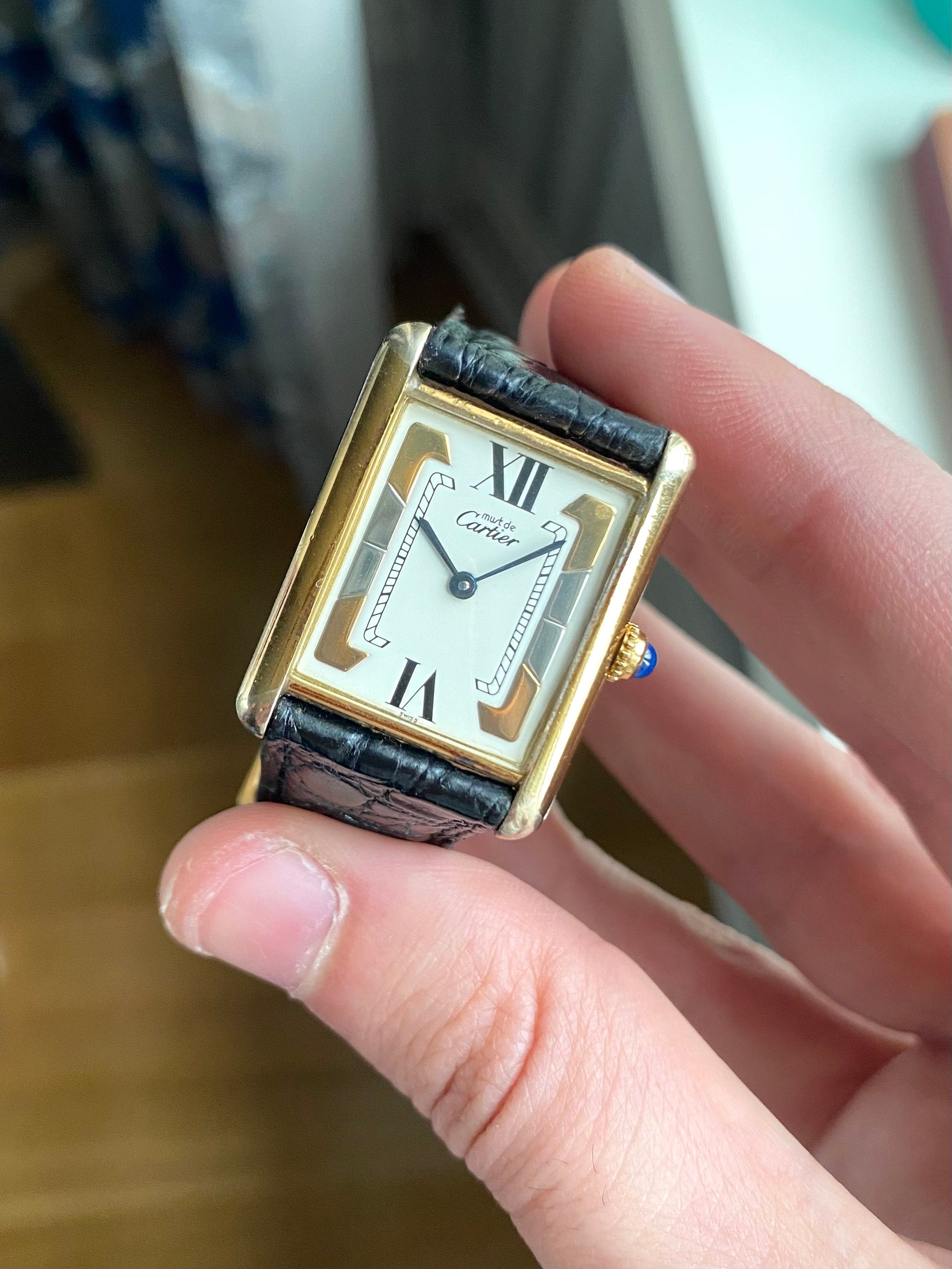 Cartier Tank - Trinity Dial w/ Box