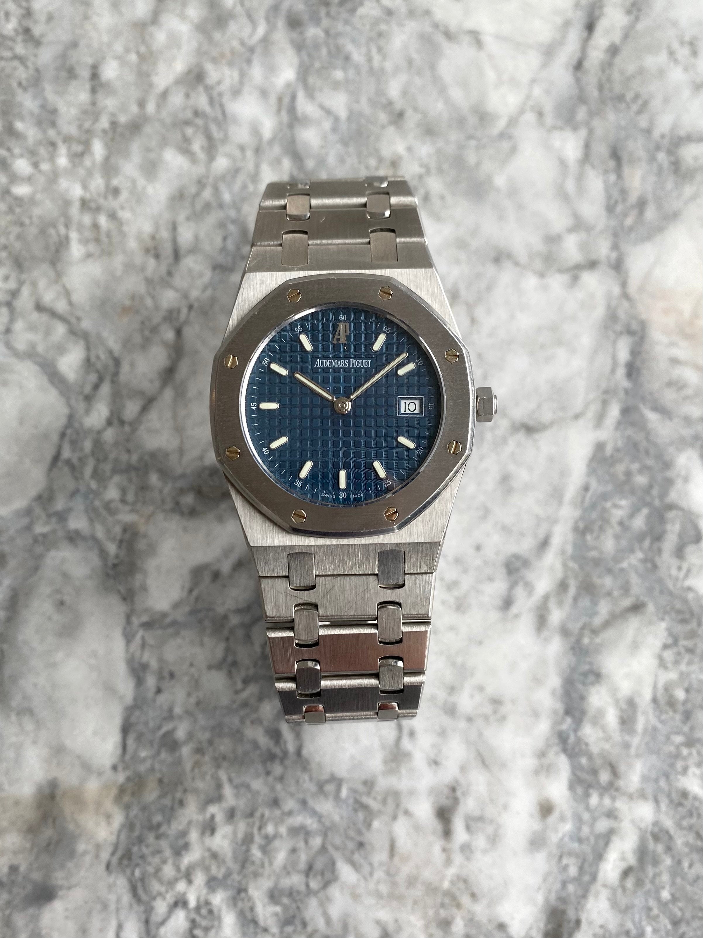 Audemars Piguet Royal Oak - Blue Dial.