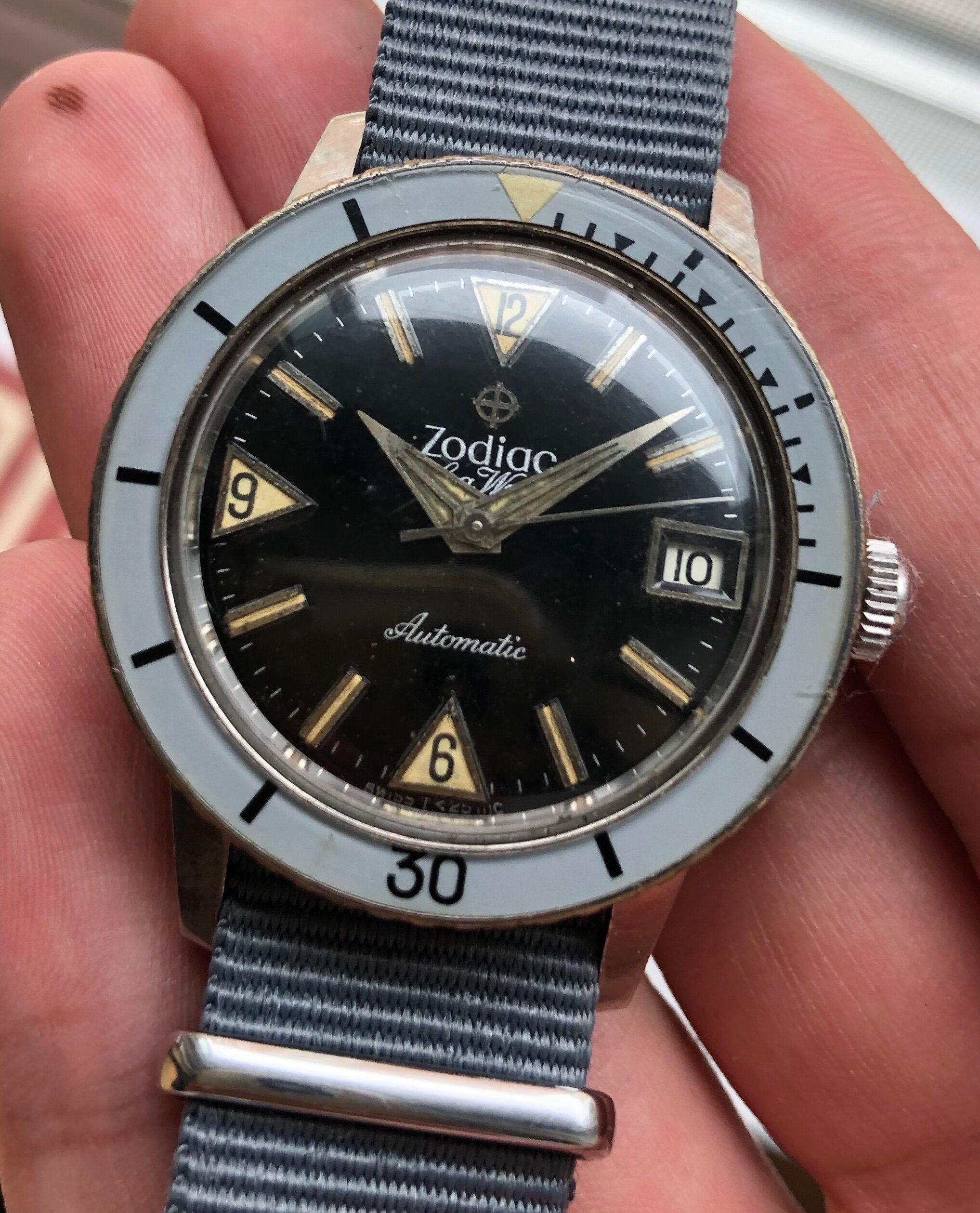 Zodiac Sea Wolf — Bakelite Bezel