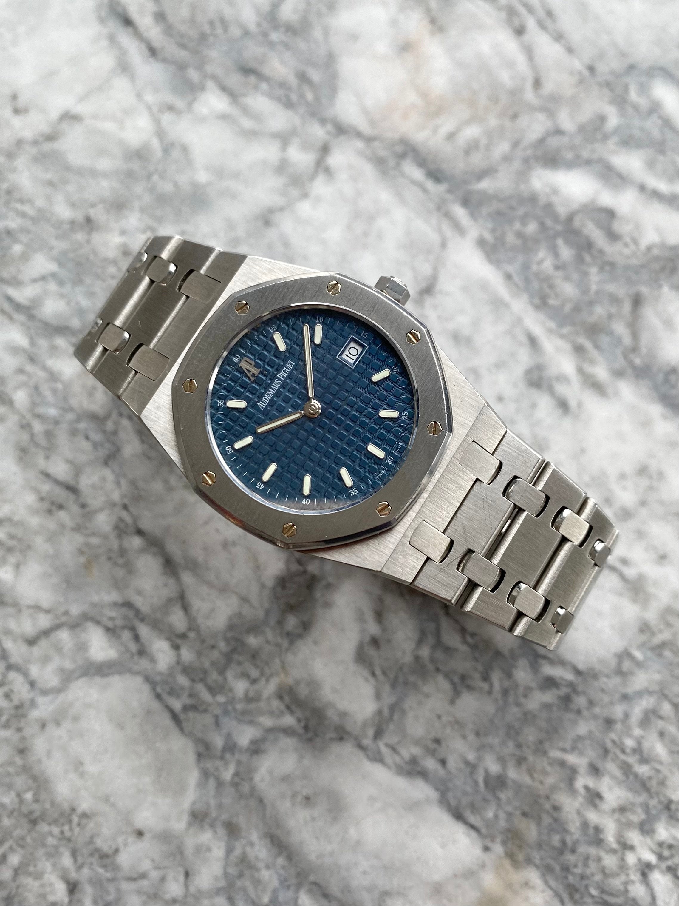 Audemars Piguet Royal Oak - Blue Dial.