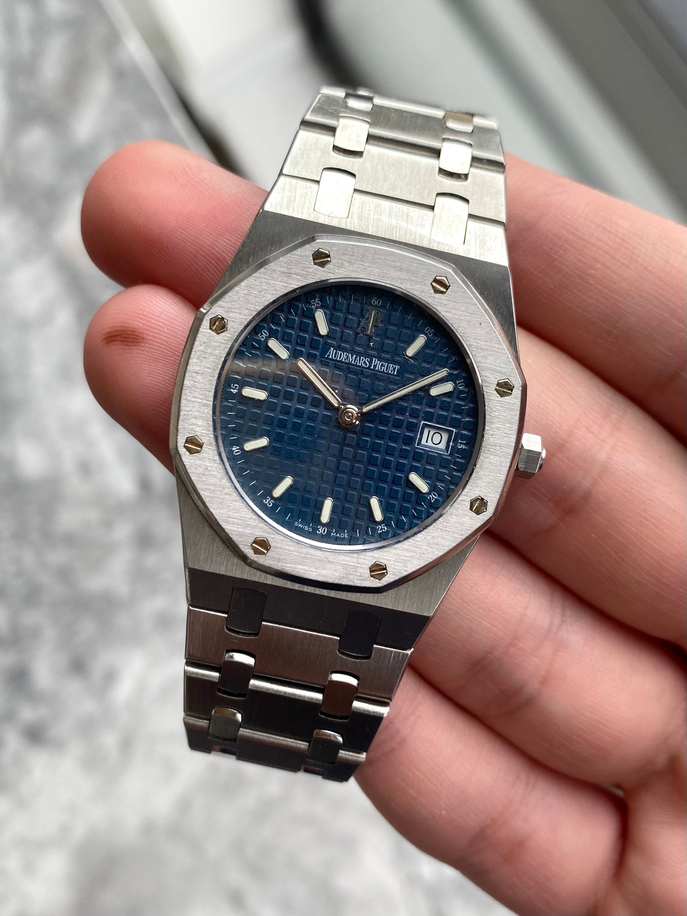 Audemars Piguet Royal Oak - Blue Dial.