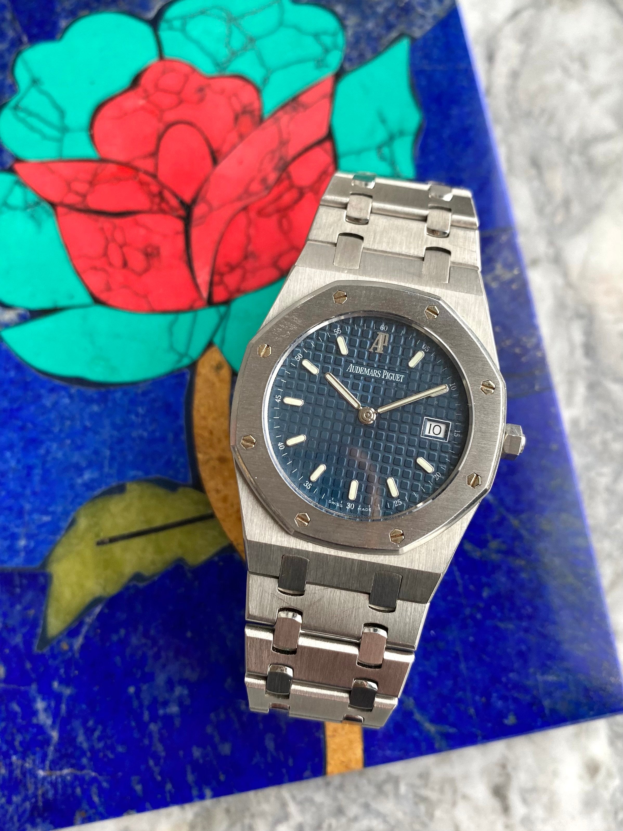 Audemars Piguet Royal Oak - Blue Dial.