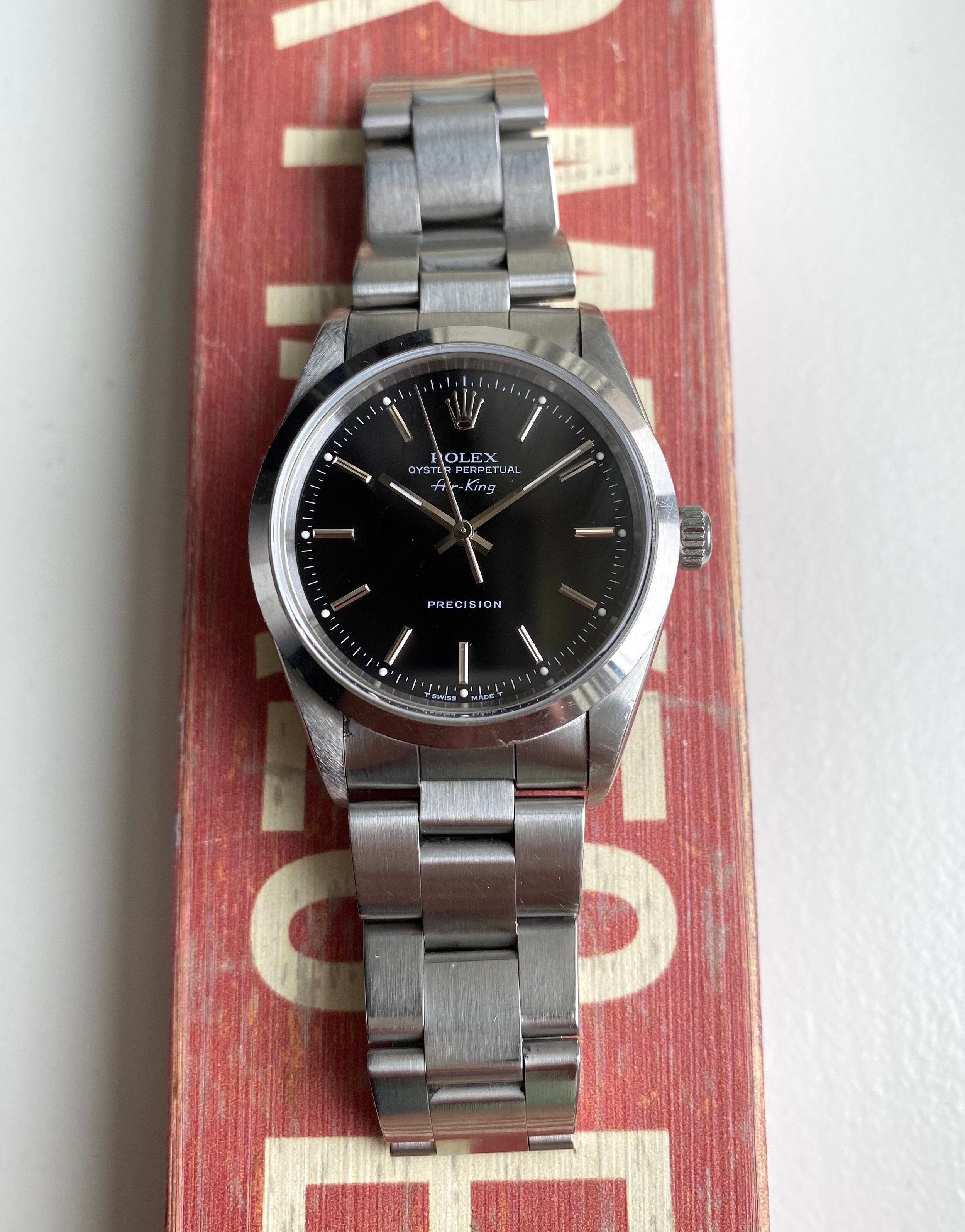 Rolex Air King ref. 14000 — with Papers