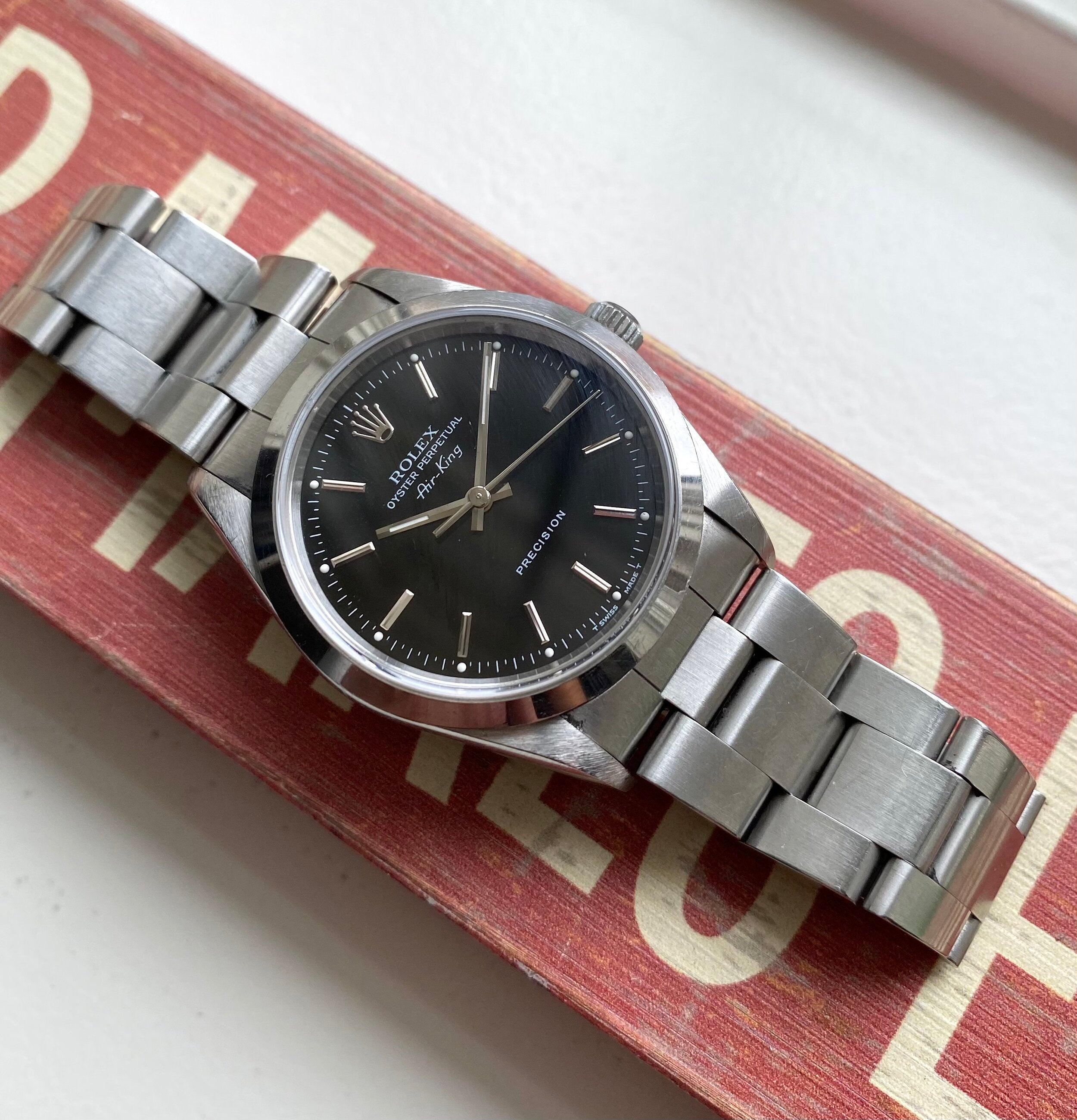 Rolex Air King ref. 14000 — with Papers