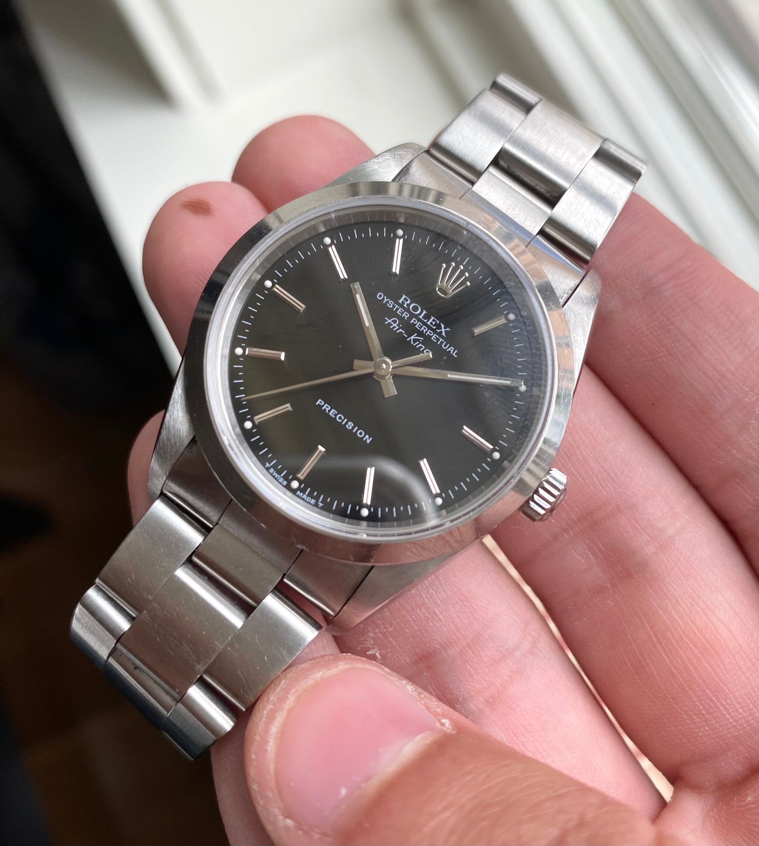 Rolex Air King ref. 14000 — with Papers