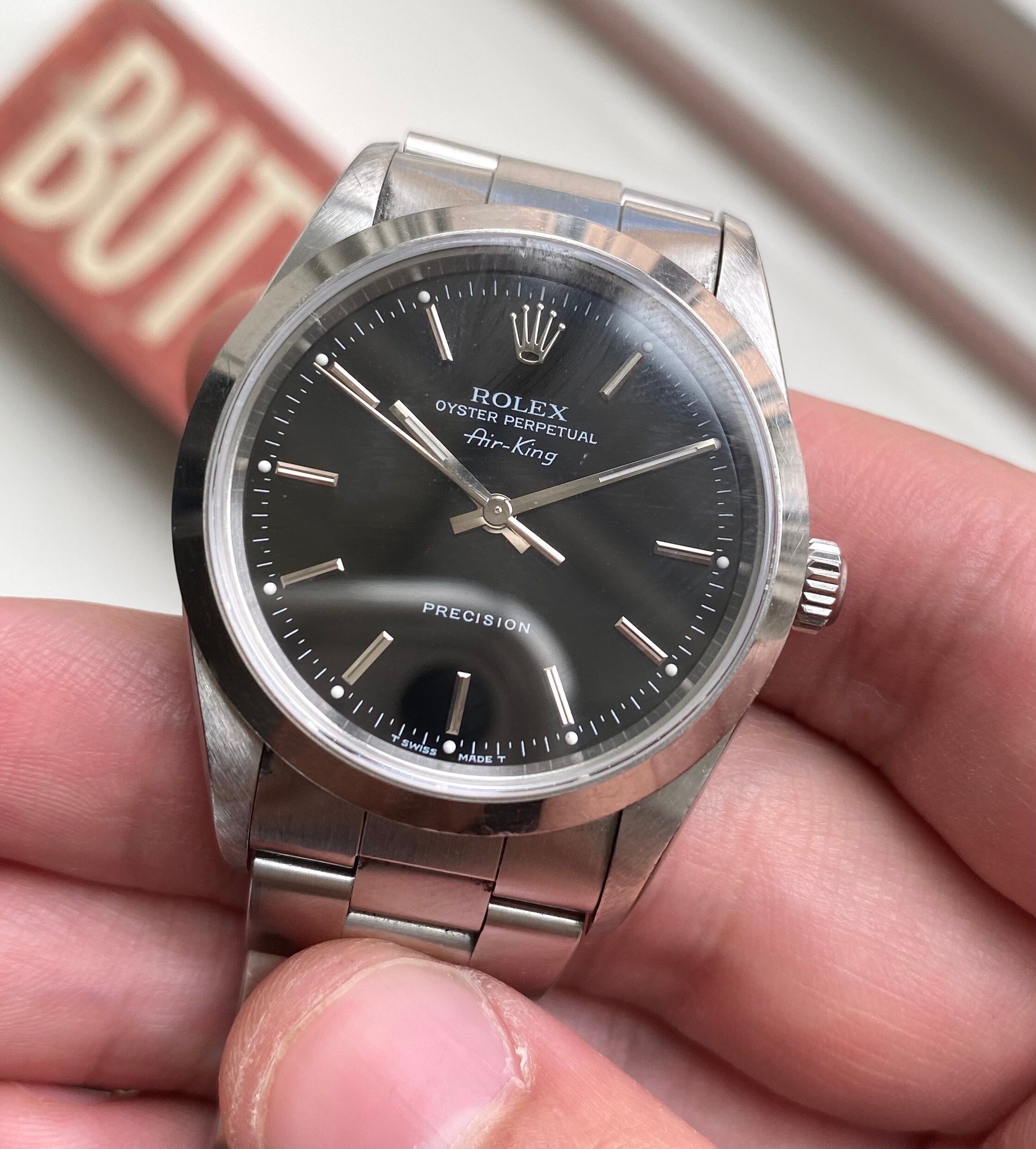 Rolex Air King ref. 14000 — with Papers