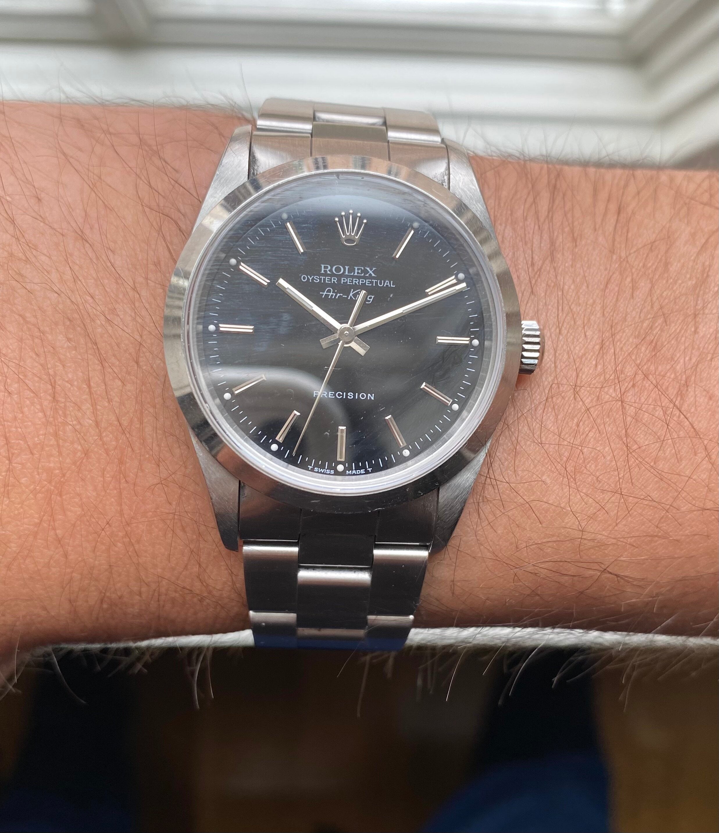 Rolex Air King ref. 14000 — with Papers