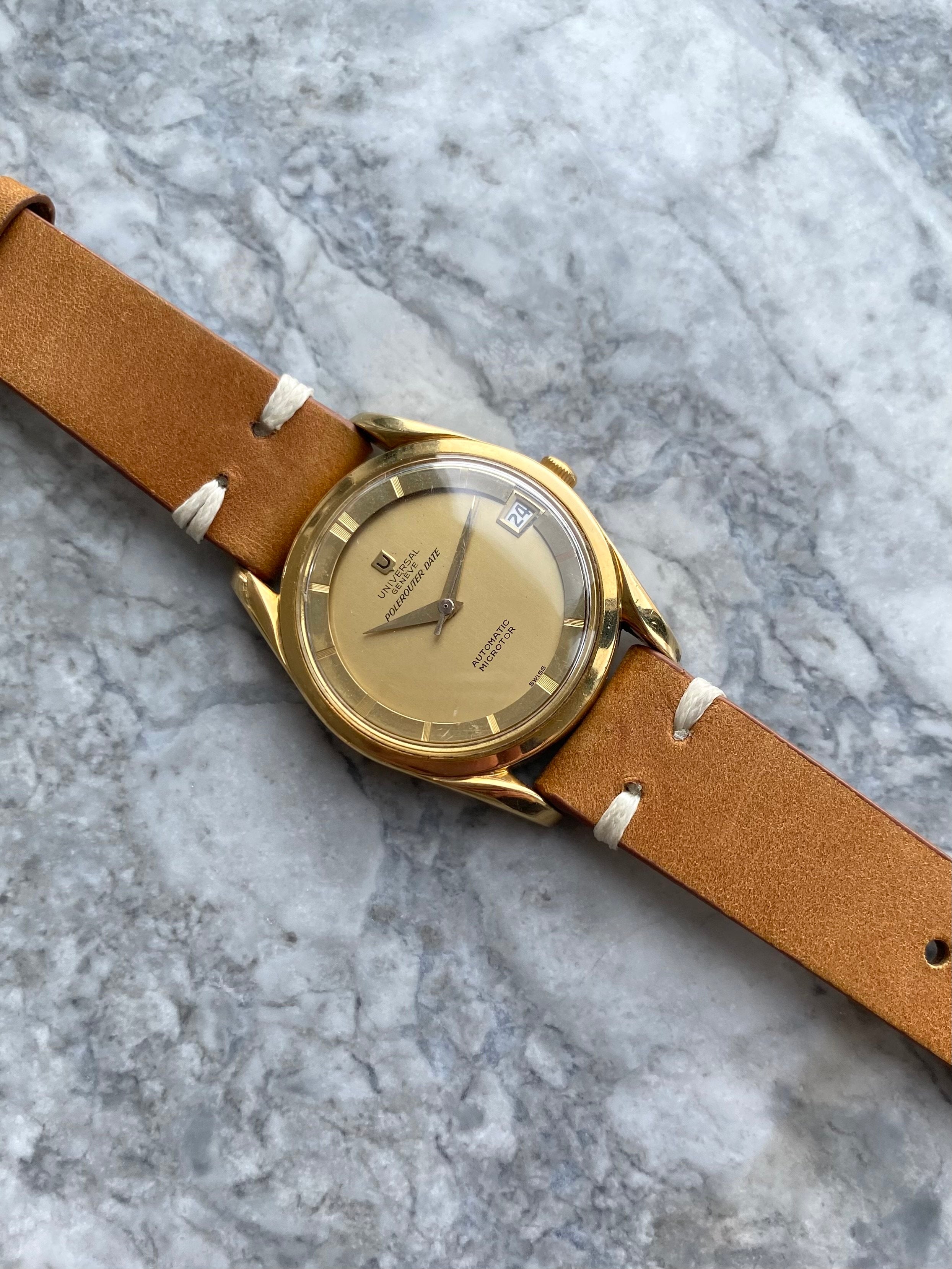 Universal Geneve Polerouter - 18K Yellow Gold.