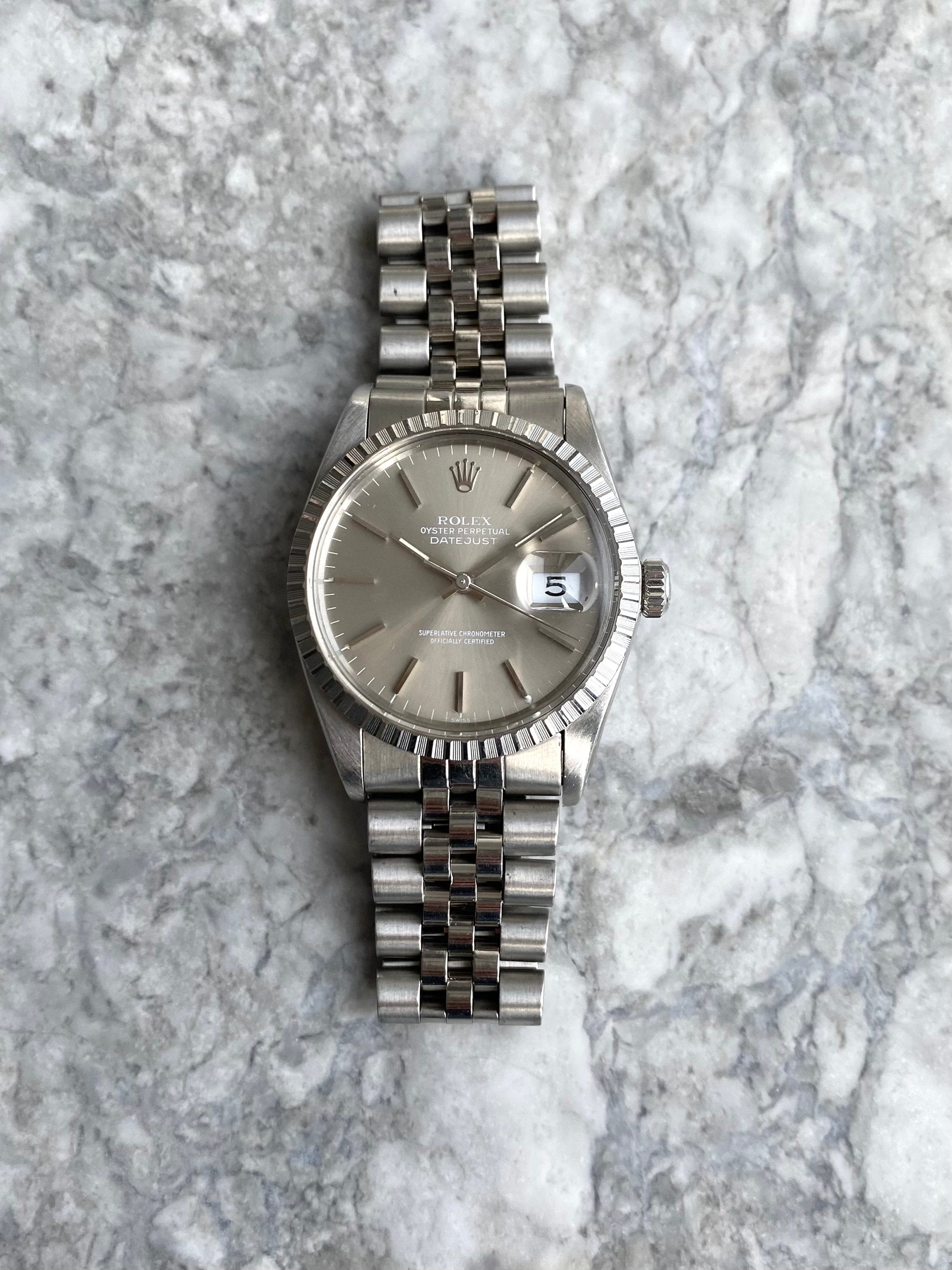 Rolex Datejust 16030 - Taupe Grey.