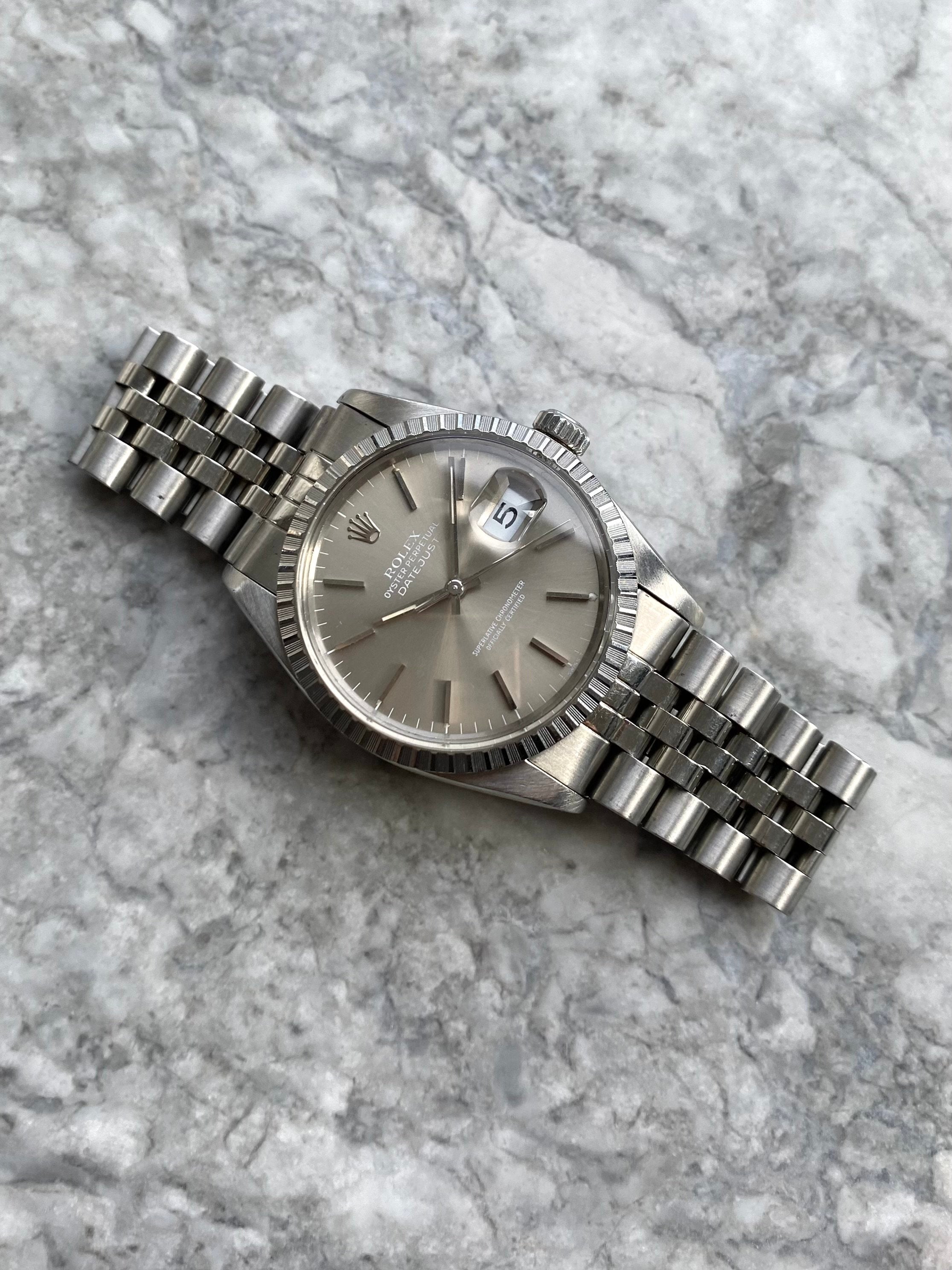 Rolex Datejust 16030 - Taupe Grey.