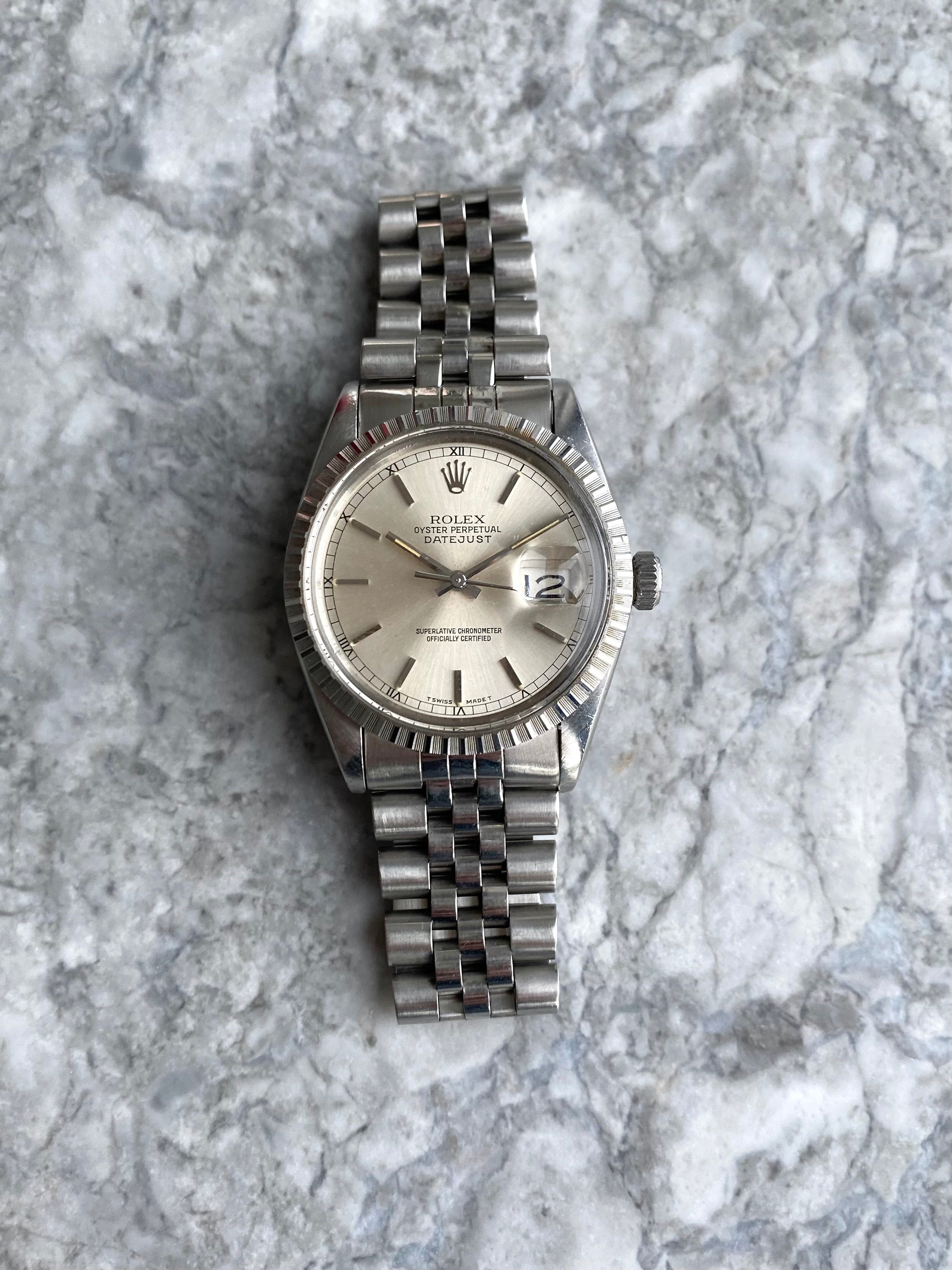 Rolex Datejust 16030 - Silver.