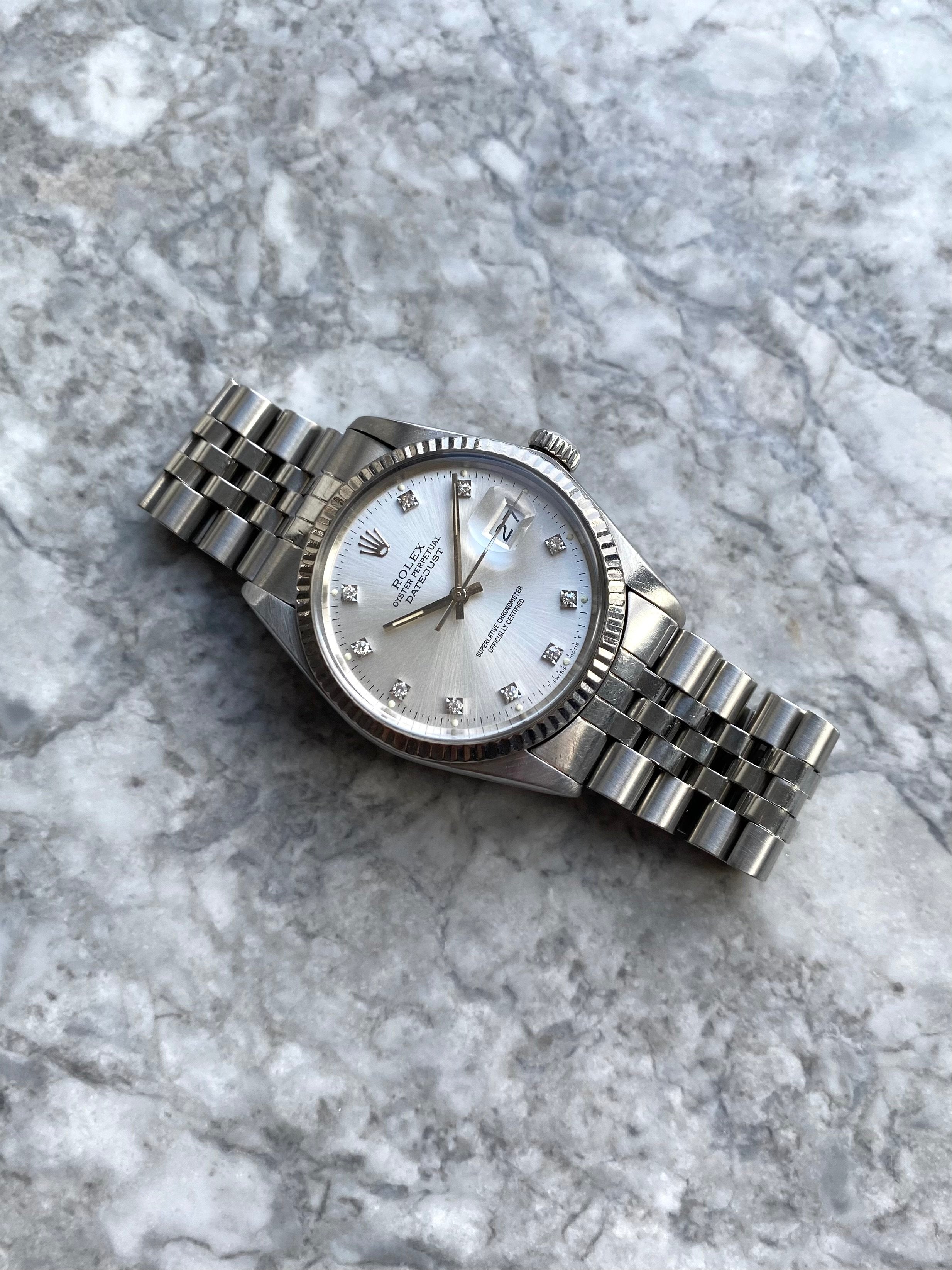 Rolex Datejust 16014 - Factory Diamond Dial.