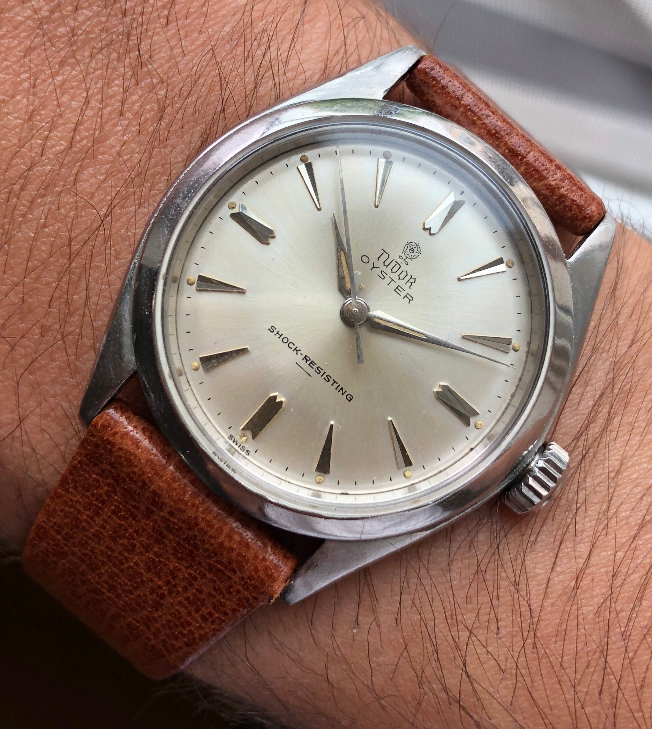 Tudor Oyster — "Underline" Dial