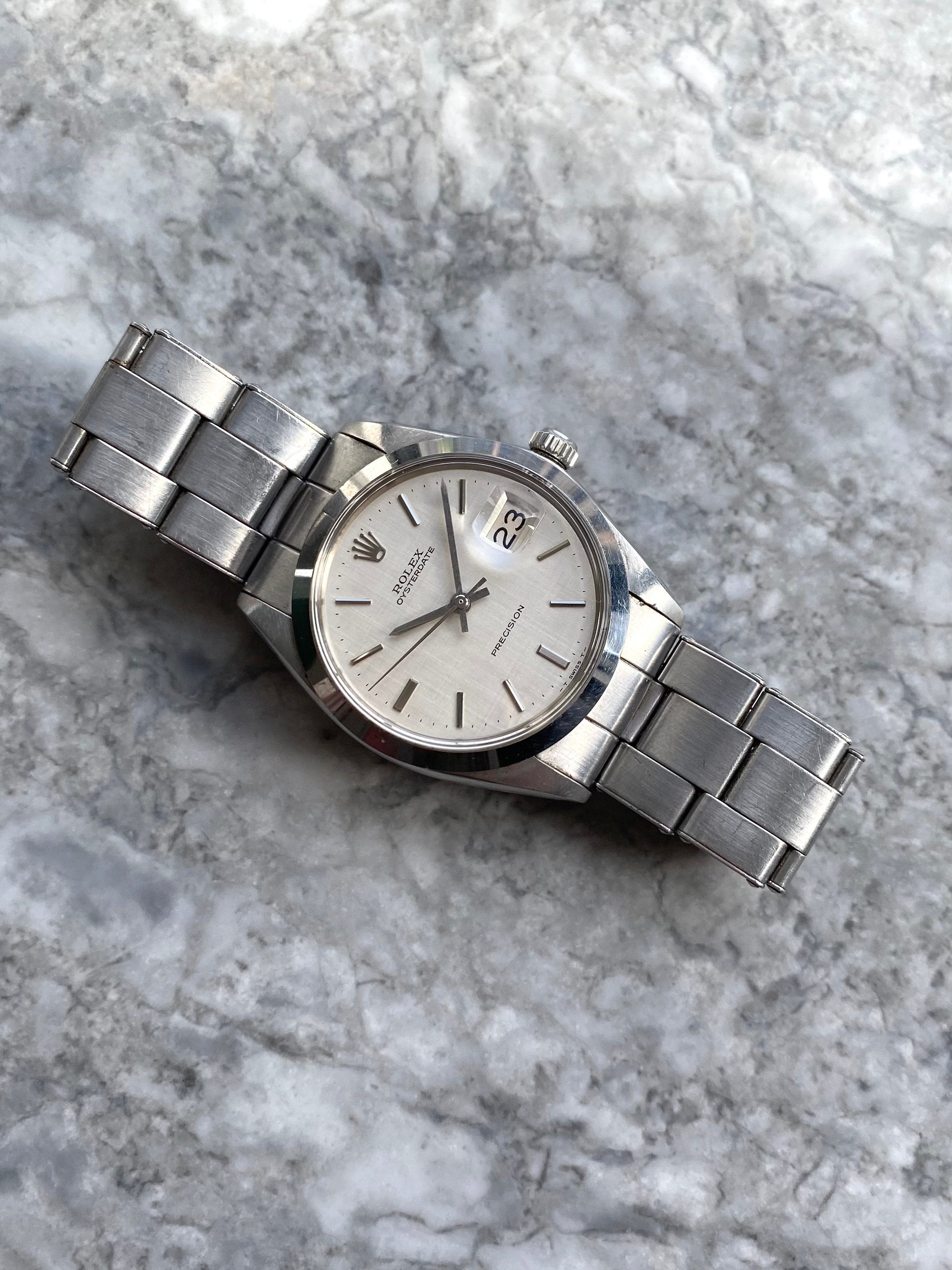 Rolex Precision 6694 - Silver Linen.